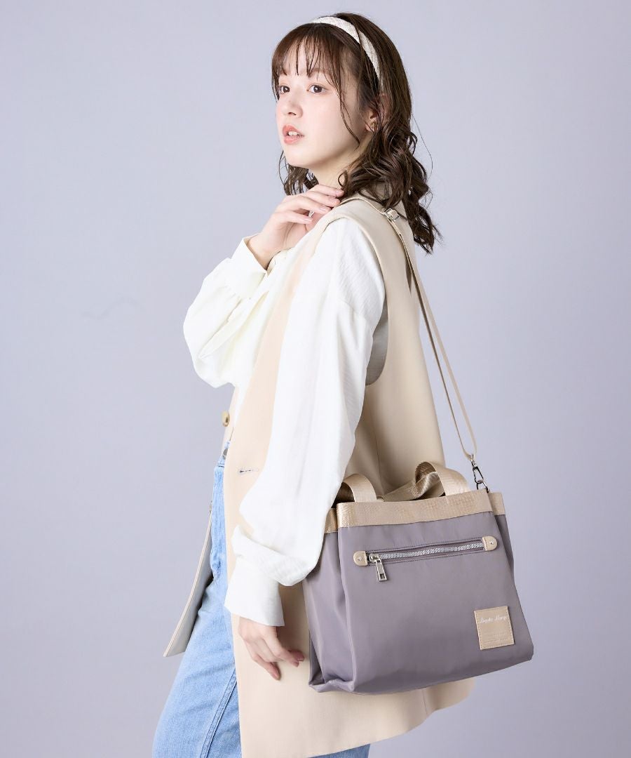 Legato Largo トートバッグ 撥水 10ポケット 自立 A5 オールデイ LT-X0451