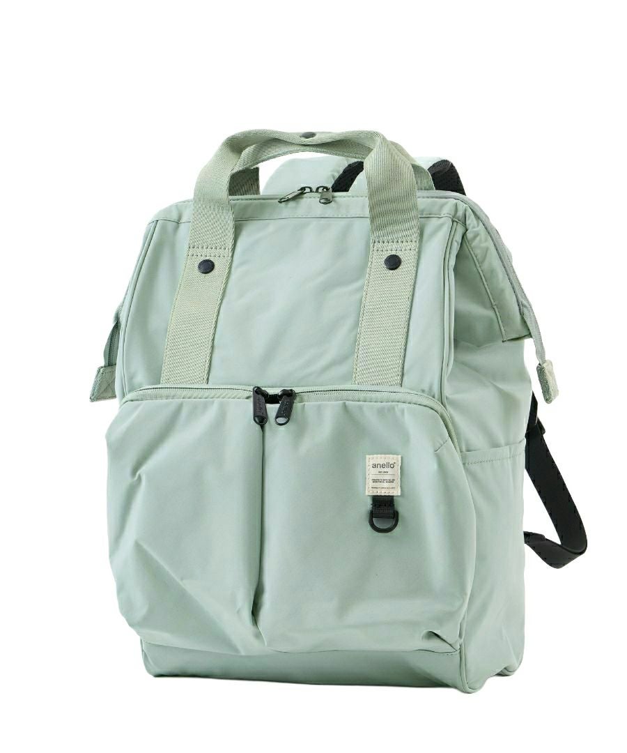 anello リュック バックパック 両面撥水 PC収納 キャリーオン セキュリティーポケット A4 NEW STANDARD AGB5005
