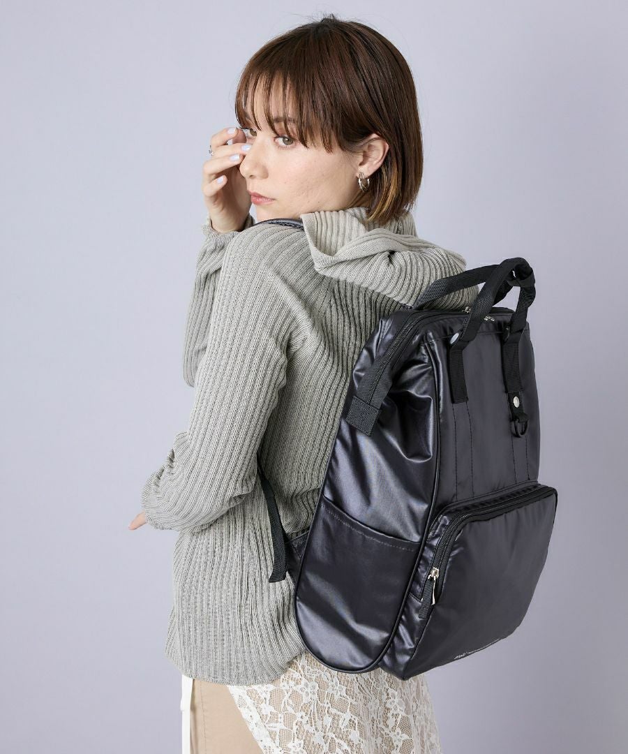 anello リュック バックパック 耐水生地 PC収納 セキュリティーポケット A4 DANIELLE AIB5052