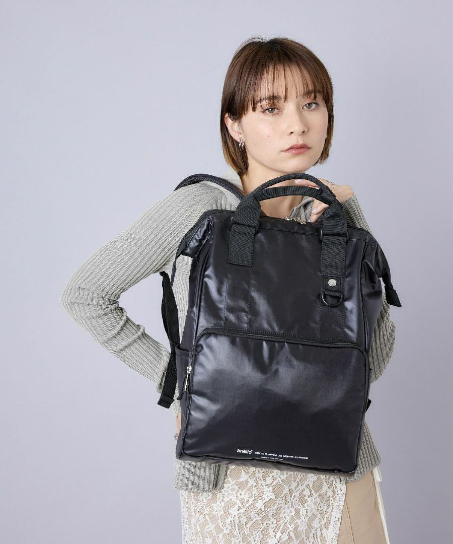 anello リュック バックパック 耐水生地 PC収納 セキュリティーポケット A4 DANIELLE AIB5052