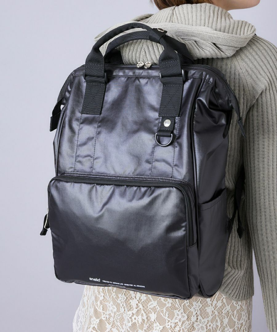 anello リュック バックパック 耐水生地 PC収納 セキュリティーポケット A4 DANIELLE AIB5052