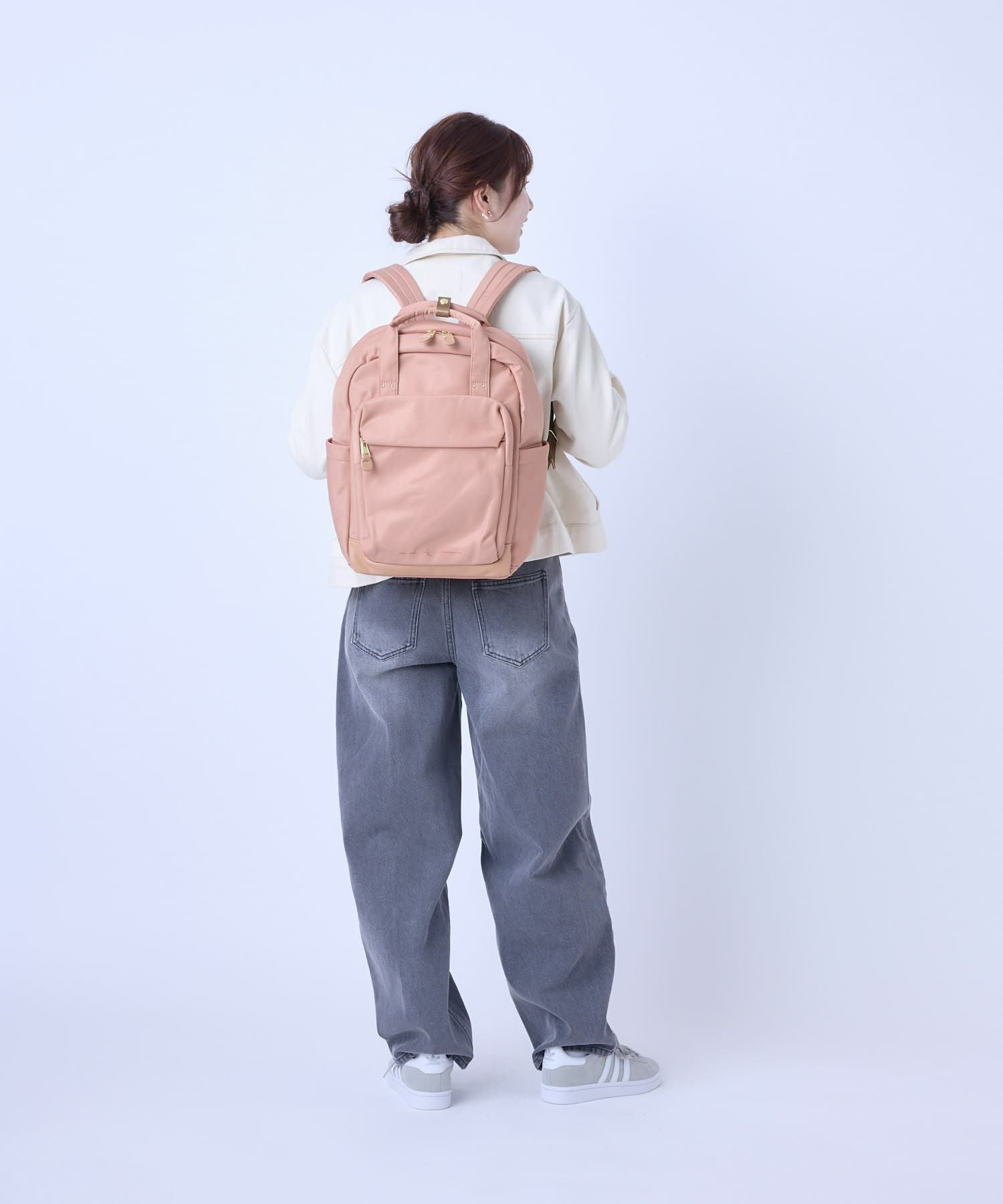 Legato Largo リュック バックパック 両面撥水 10ﾎﾟｹｯﾄ 13ｲﾝﾁPC収納 ｷｬﾘｰｵﾝ A4 FLUFFY LG-B4923