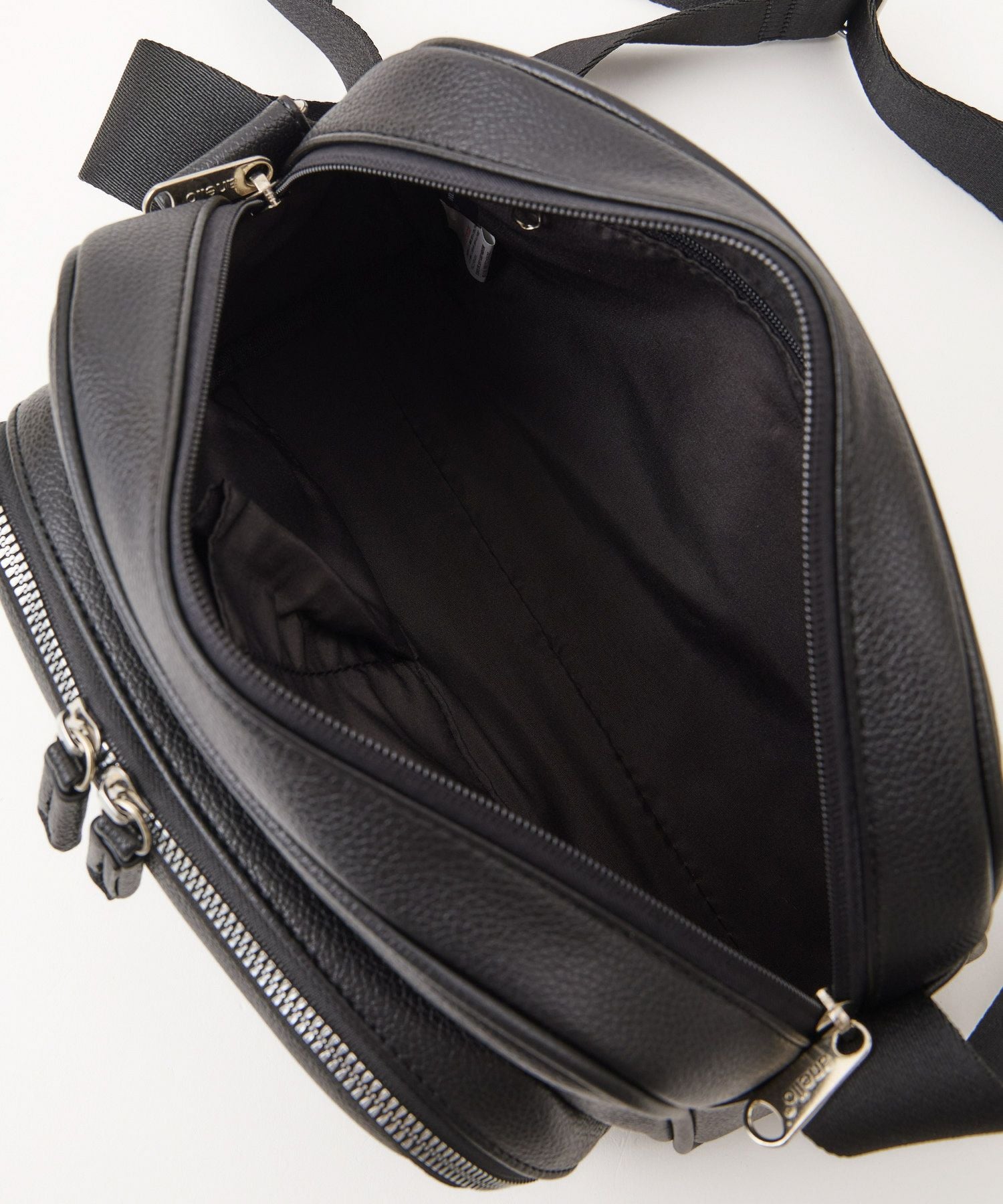 anello ショルダーバッグ 金属ビスロンファスナー 自立 mini CHERISH AGB5031