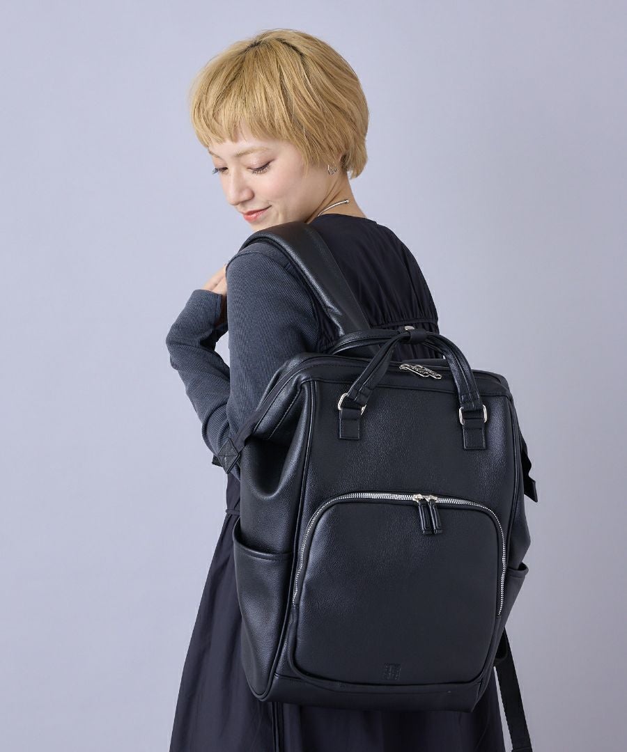 anello リュック バックパック 金属ビスロンファスナー 自立 キャリーオン A4 CHERISH AGB5038