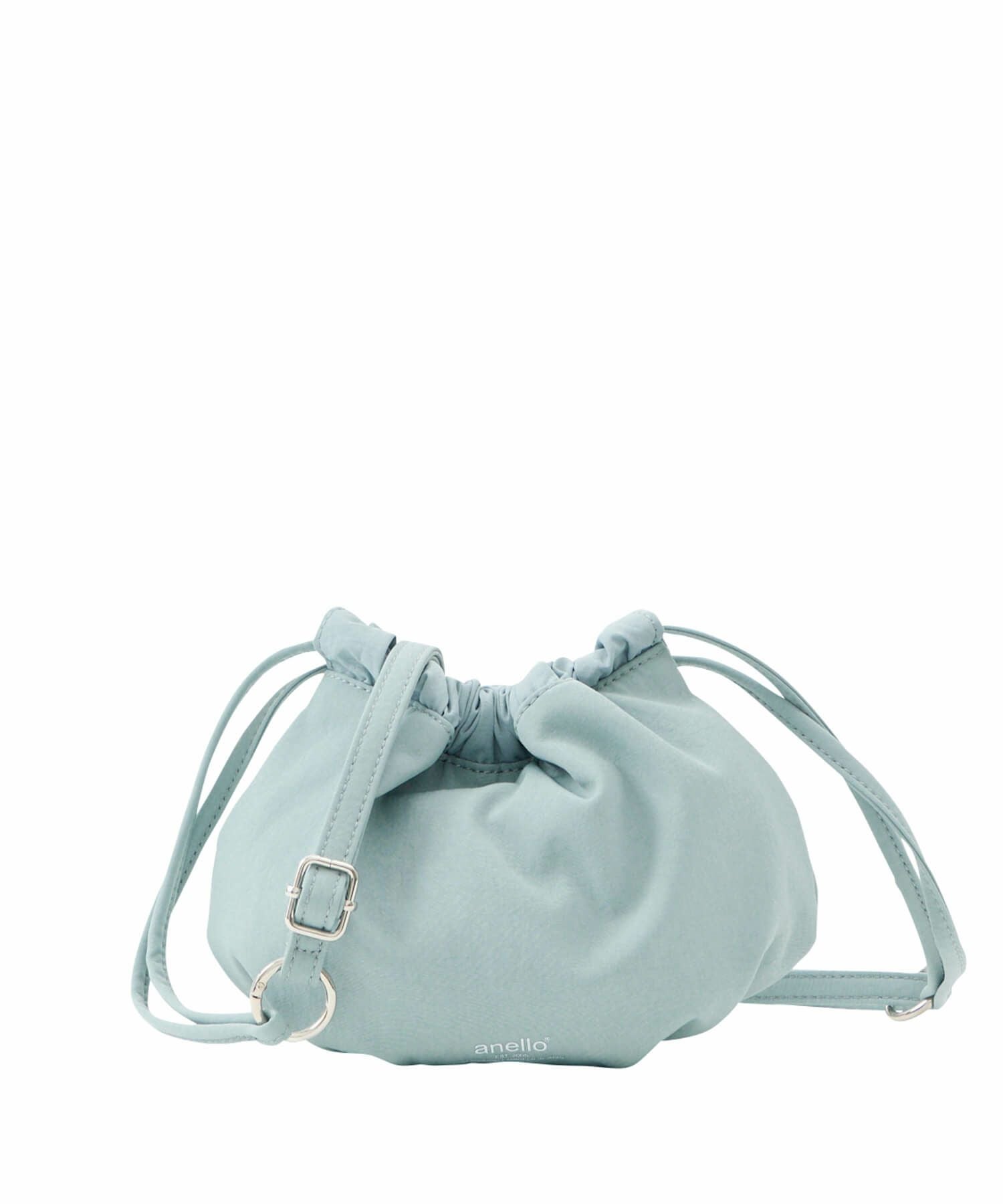 anello ショルダーバッグ 撥水 2WAY 巾着 mini MANO AIS1401