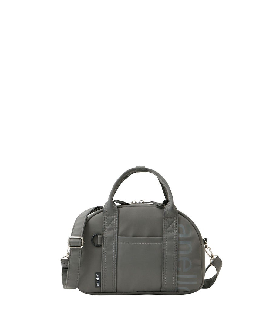 anello ショルダーバッグ 両面撥水 ラバープリント パディング Dカン 2WAY mini ALF AIY0132