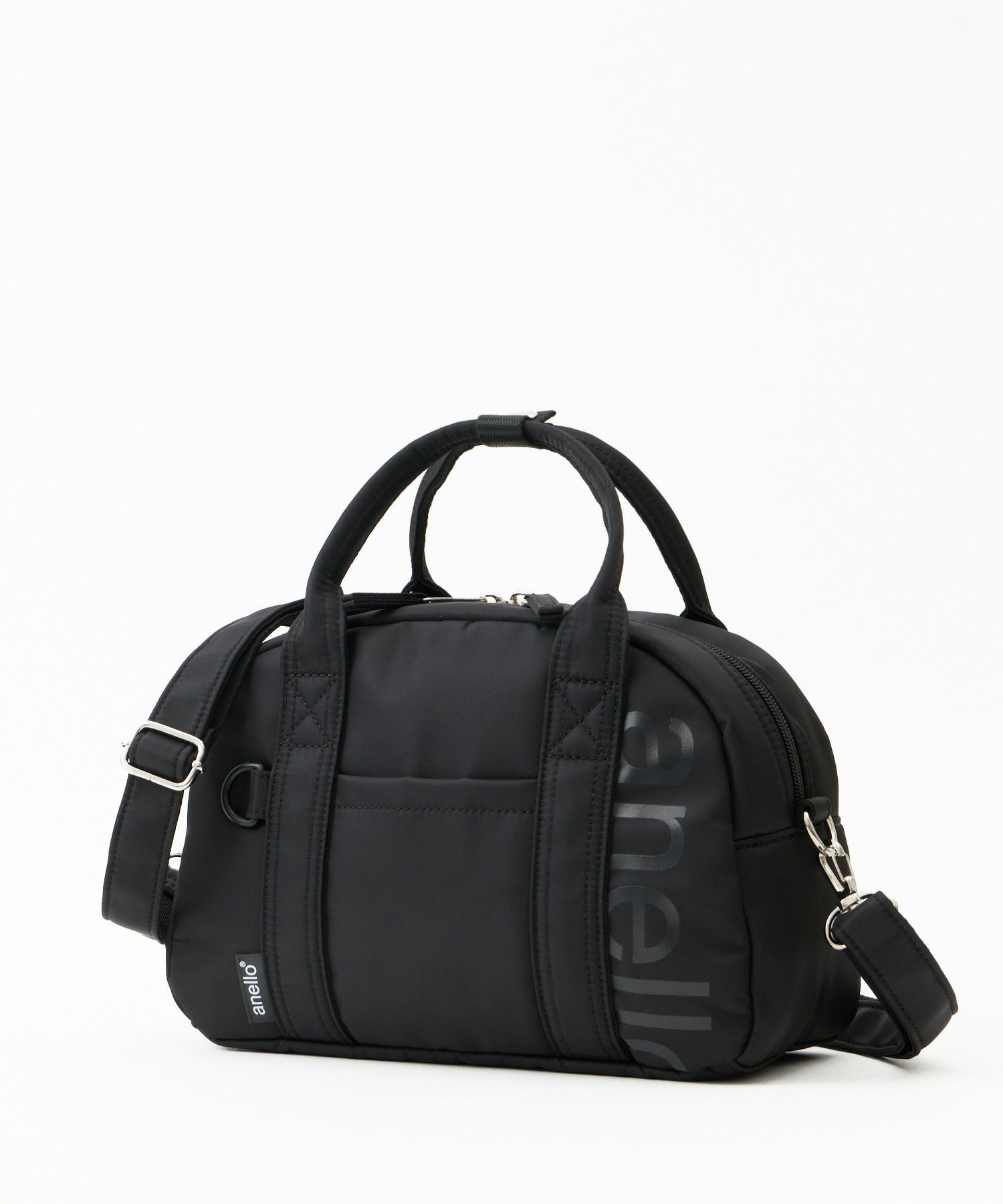 anello ショルダーバッグ 両面撥水 ラバープリント パディング Dカン 2WAY mini ALF AIY0132