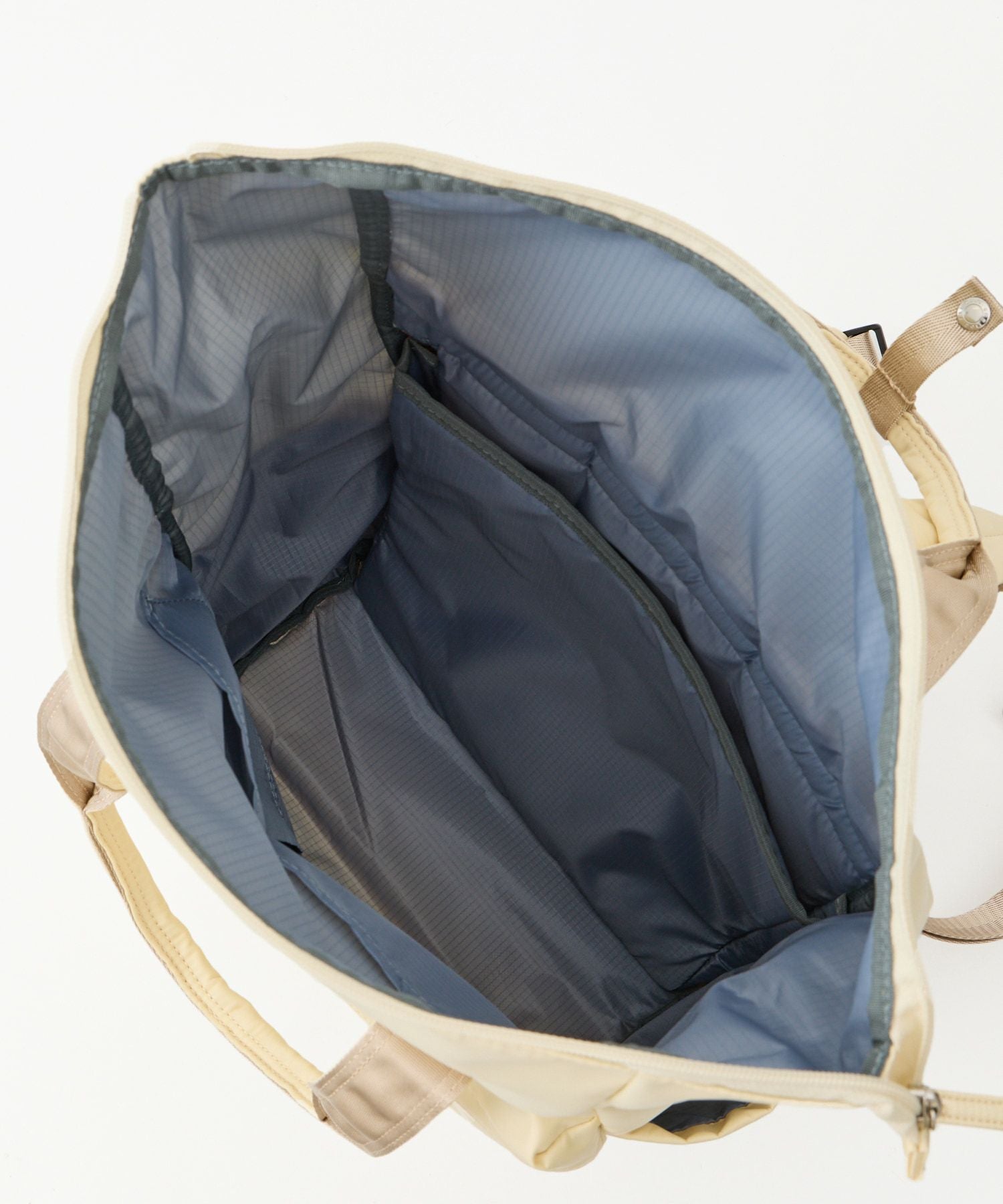 anello リュック バックパック 両面撥水 ラバープリント パディング Dカン PC収納 キャリーオン A4 ALF AIY0134