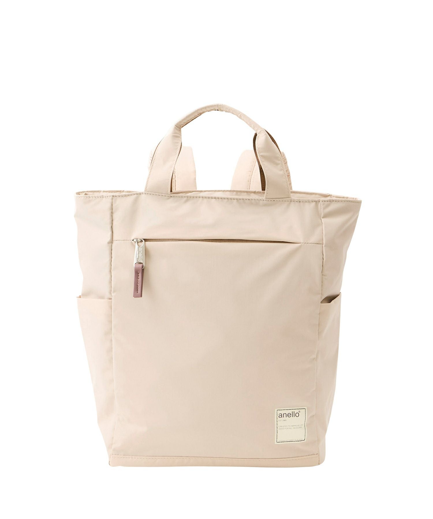 anello リュック バックパック 両面撥水 セキュリティポケット A4 5ポケ 背面メッシュ A4 CIRCLE ATS0658