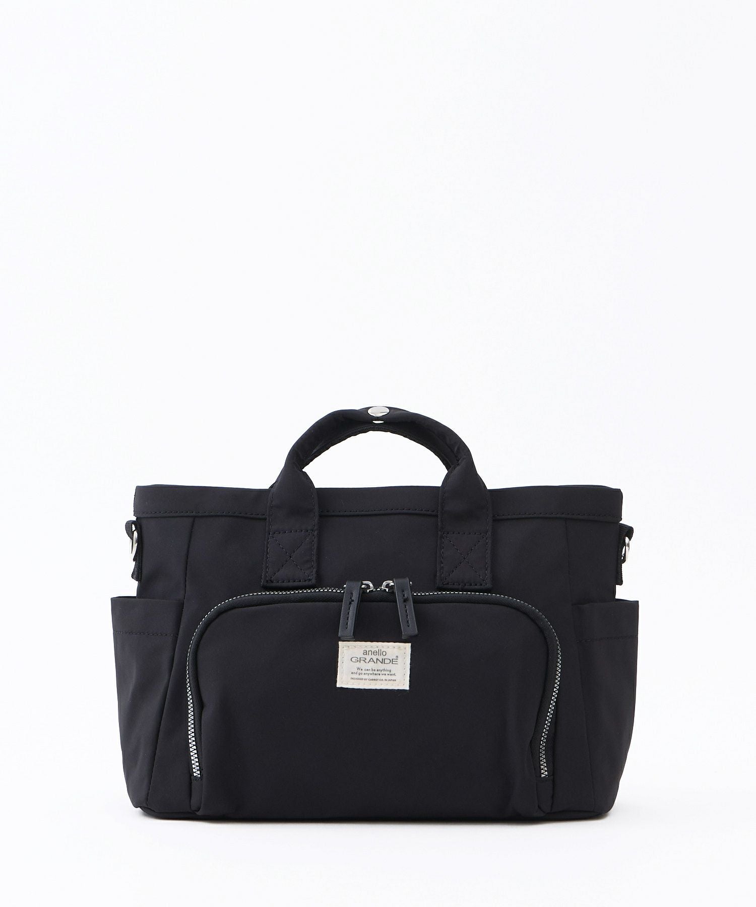 anello GRANDE ショルダーバッグ 両面撥水 10ポケット 金属ビスロンファスナー 2WAY A5 CORY GGY0151