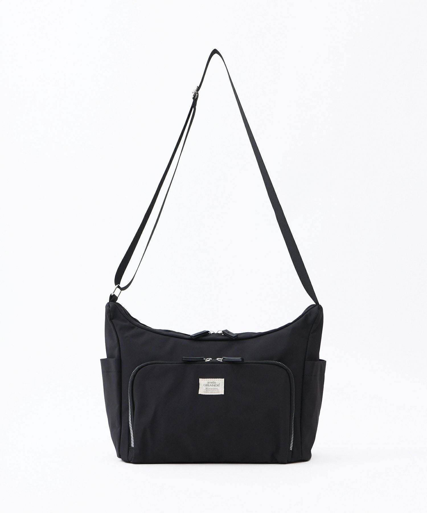 anello GRANDE ショルダーバッグ 両面撥水 10ポケット 金属ビスロンファスナー A4 CORY GGY0152