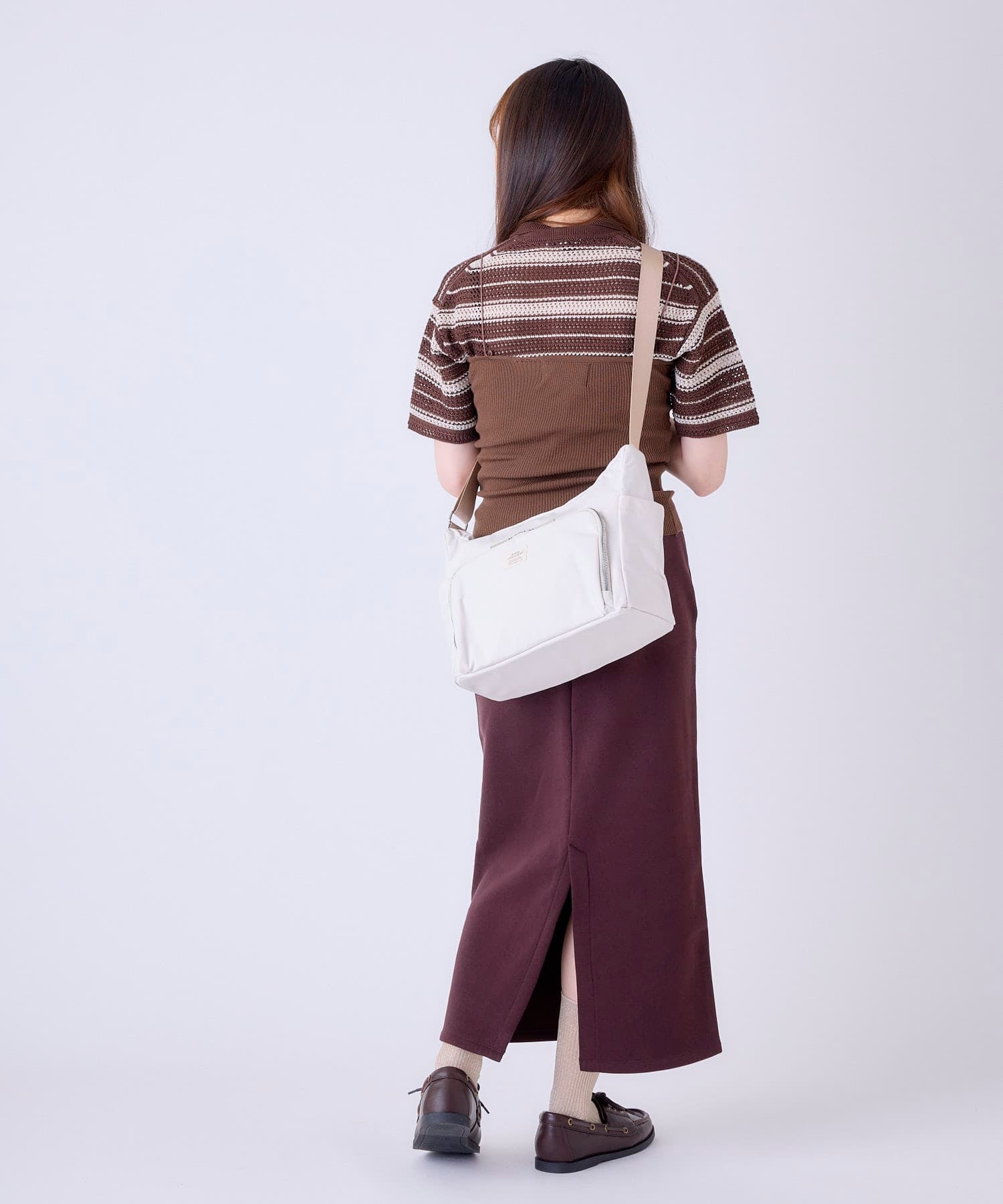 anello GRANDE ショルダーバッグ 両面撥水 10ポケット 金属ビスロンファスナー A4 CORY GGY0152