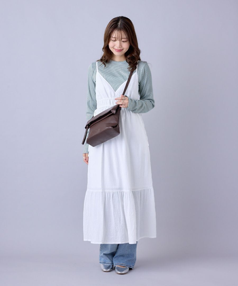 Legato Largo ショルダーバッグ 洗濯可能 自立 口折れ A5 ユニプレーン LG-X0471