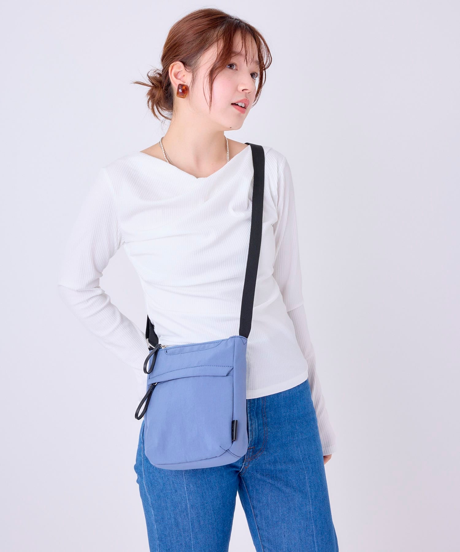 Legato Largo ショルダーバッグ ナチュらくバッグ 撥水 mini ナチュらくバッグ LH-F3455