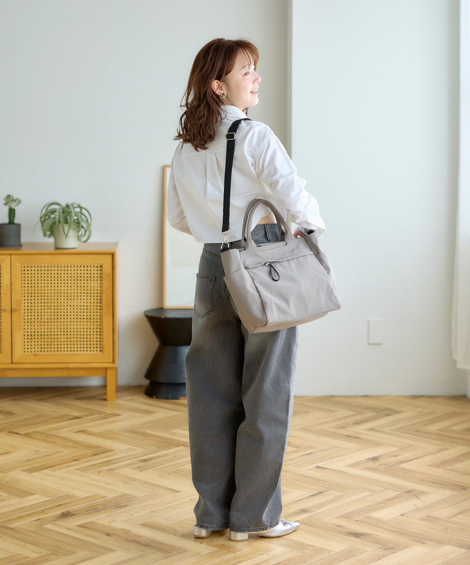 Legato Largo トートバッグ ナチュらくバッグ 撥水 2WAY A4 A4 ナチュらくバッグ LH-F3456