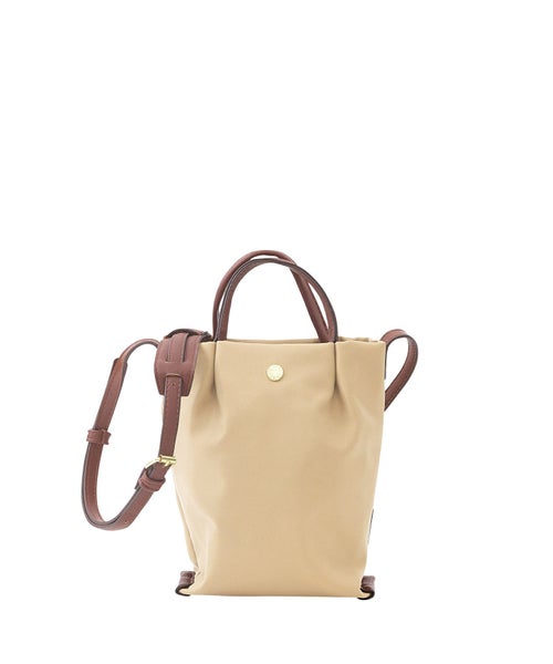 Legato Largo ショルダーバッグ 撥水 自立 肩楽 ショルダーパッド付き スマホ収納可能 コンパクト mini 肩楽 LH-L0153