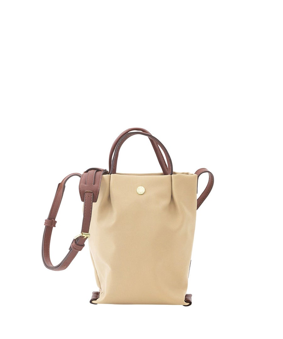 Legato Largo ショルダーバッグ 撥水 自立 肩楽 ショルダーパッド付き スマホ収納可能 コンパクト mini 肩楽 LH-L0153