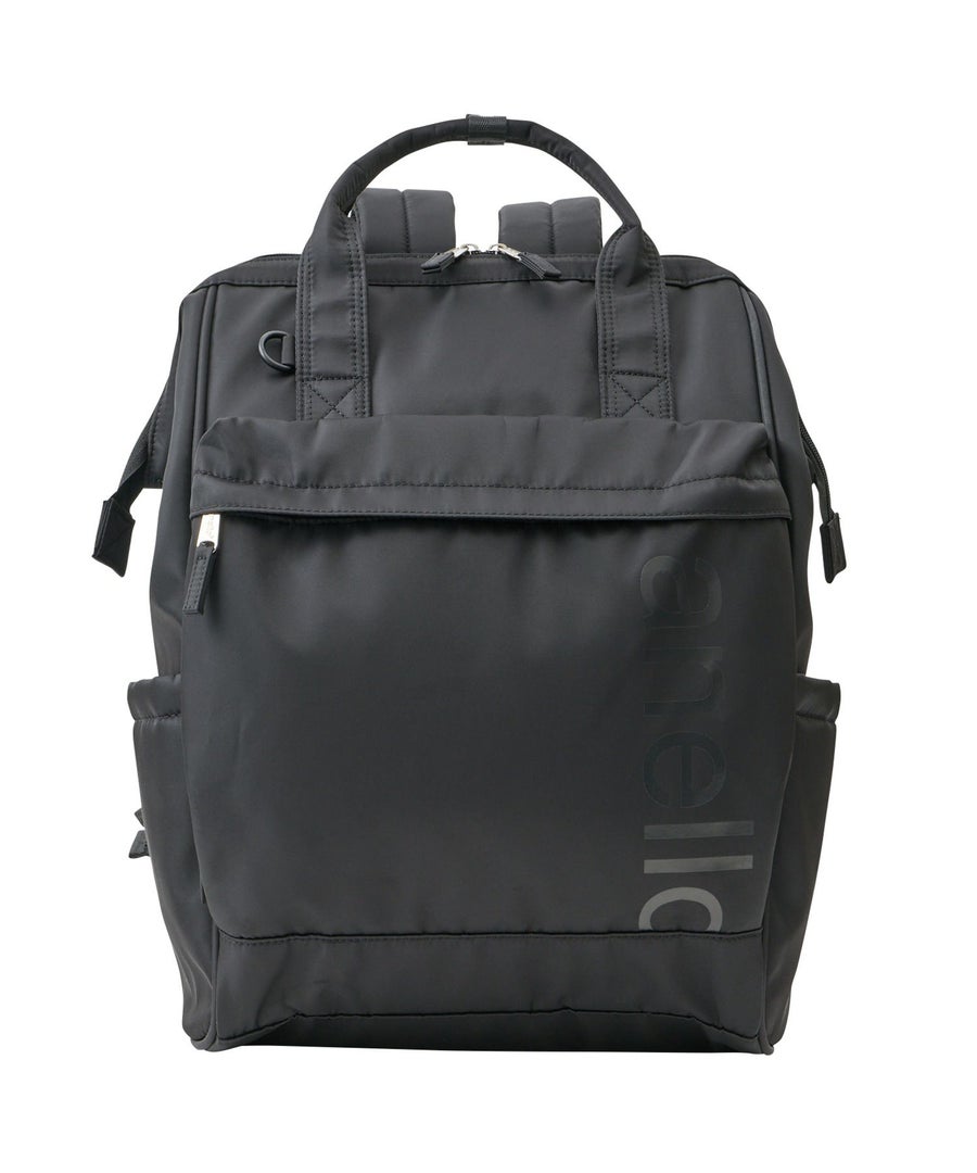 anello リュック バックパック 両面撥水 ﾗﾊﾞｰﾌﾟﾘﾝﾄ ﾊﾟﾃﾞｨﾝｸﾞ Dｶﾝ PC収納 ｷｬﾘｰｵﾝ ｾｷｭﾘﾃｨﾎﾟｹｯﾄ A4 ALF AIY0137