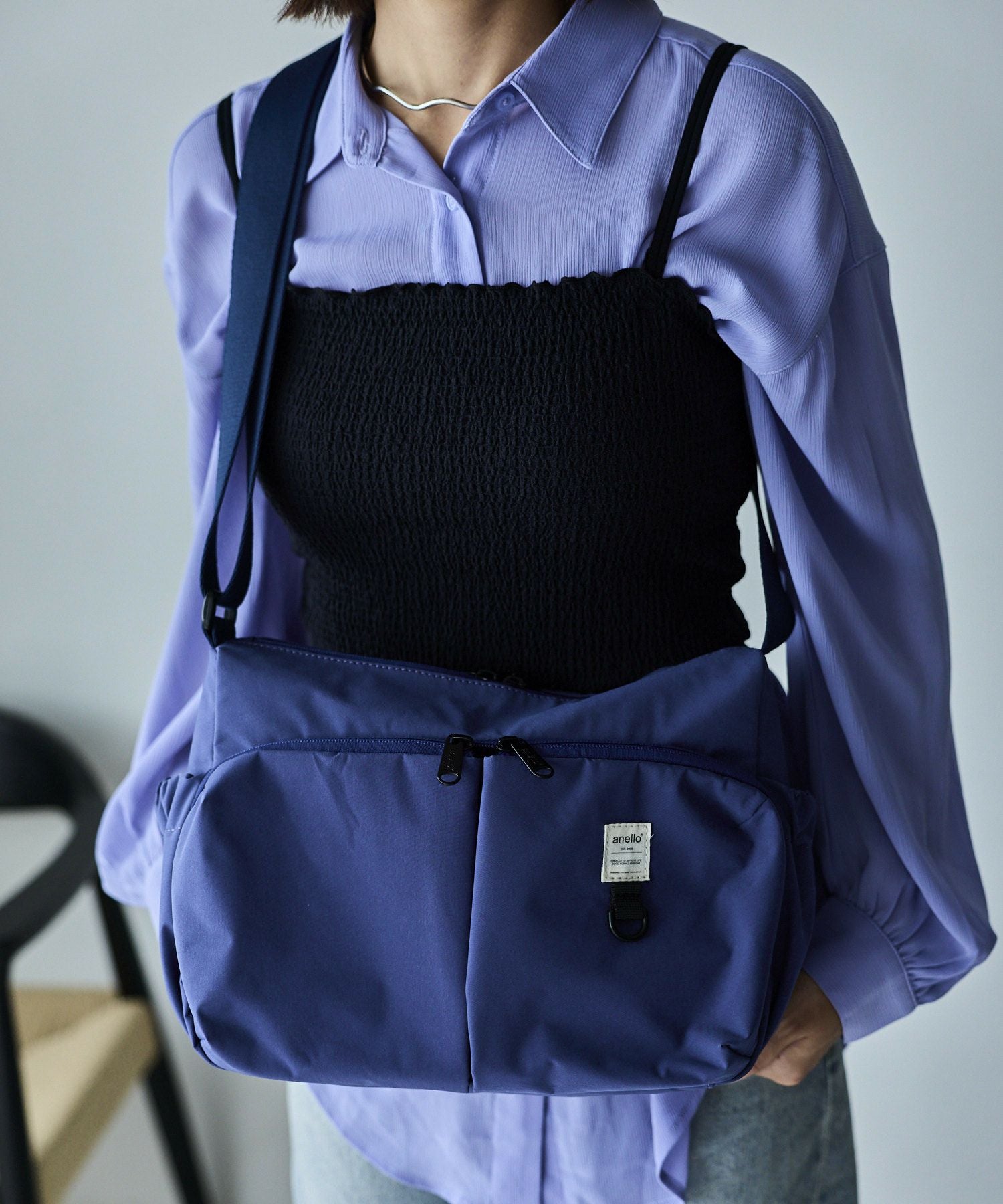 anello ショルダーバッグ 両面撥水 軽量 0 NEW STANDARD AGB5006