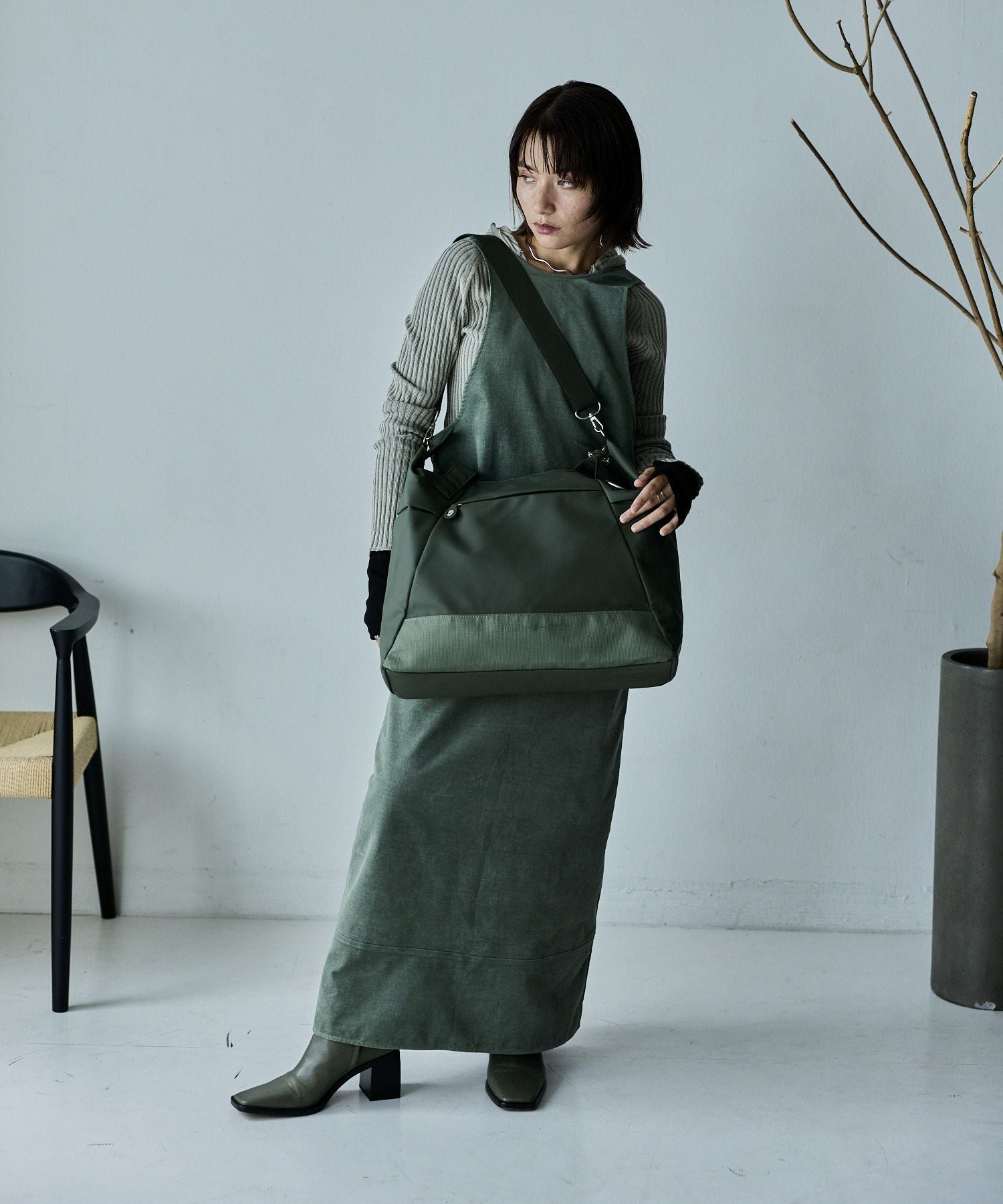 anello トートバッグ 耐水 2WAY A3 キャリーオン A3 SEEK AGB5085