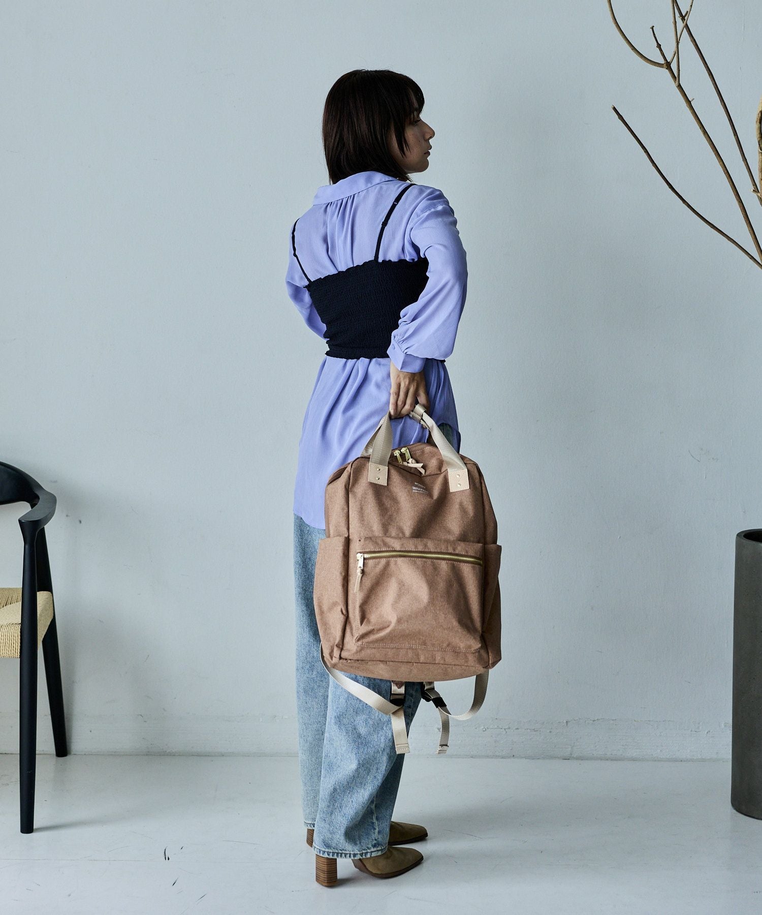さえら　アルベロベロ　リュック　3wayバッグ　ブルー　お習い事　① リュック/ATELIER 商品詳細 | anello(アネロ) 公式通販｜CARROT ONLINE