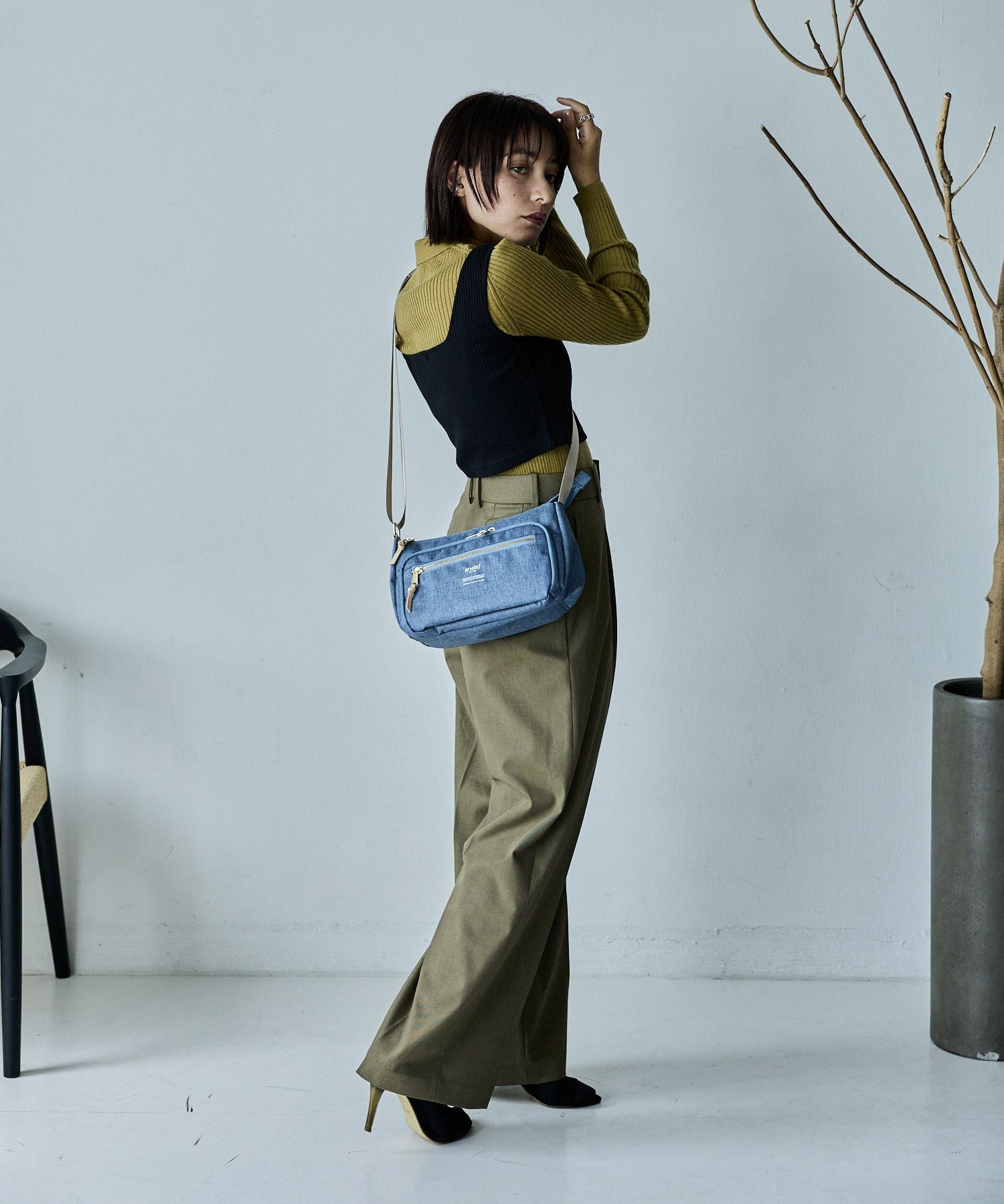 anello ショルダーバッグ A5 多機能 A5 ATELIER ATM1033