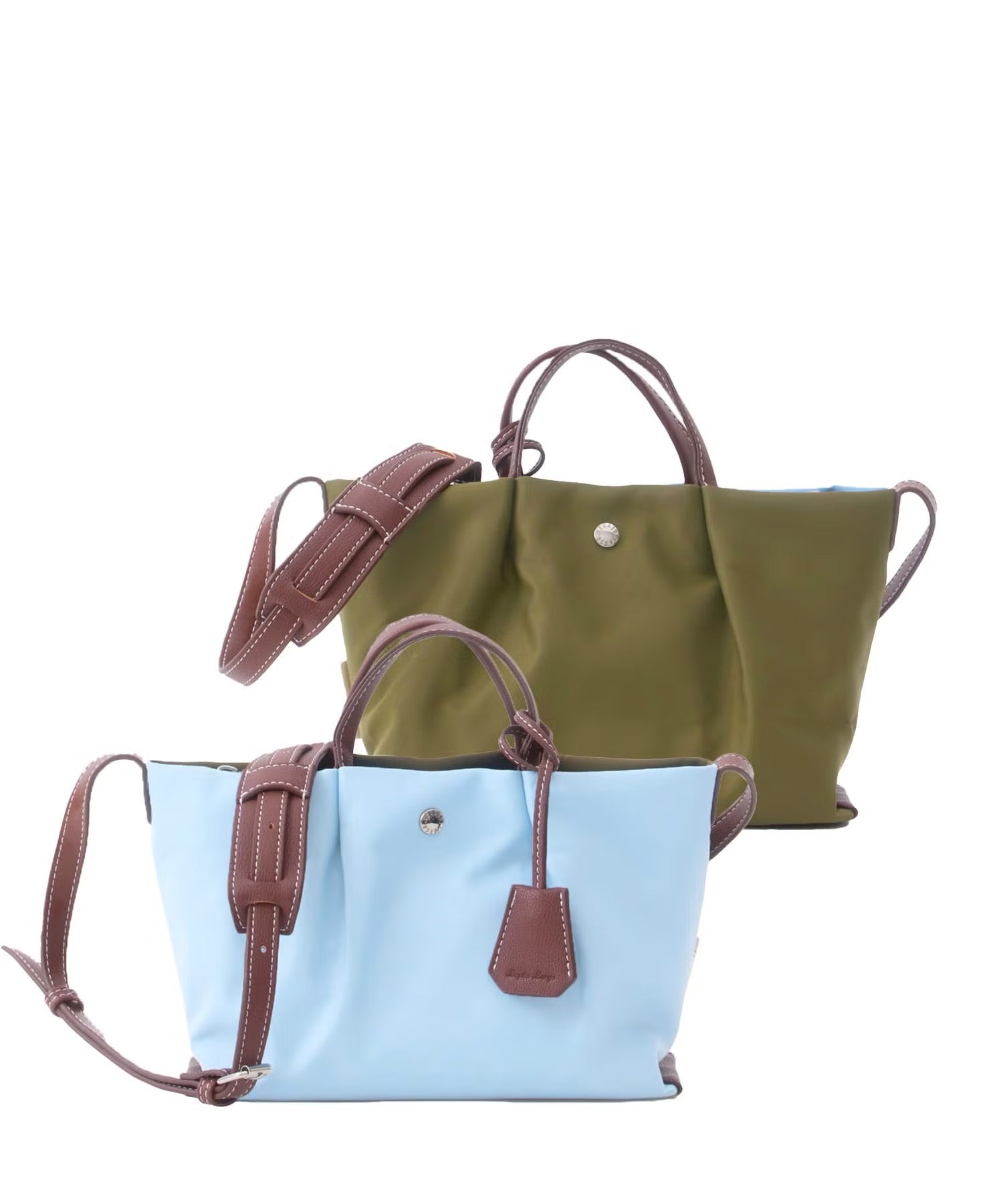 Legato Largo ショルダーバッグ 肩楽 撥水 自立 ｼｮﾙﾀﾞｰﾊﾟｯﾄﾞ付き Wﾌｪｲｽ ｸﾛｼｪｯﾄ付き 底鋲付き mini 肩楽 LH-X0591