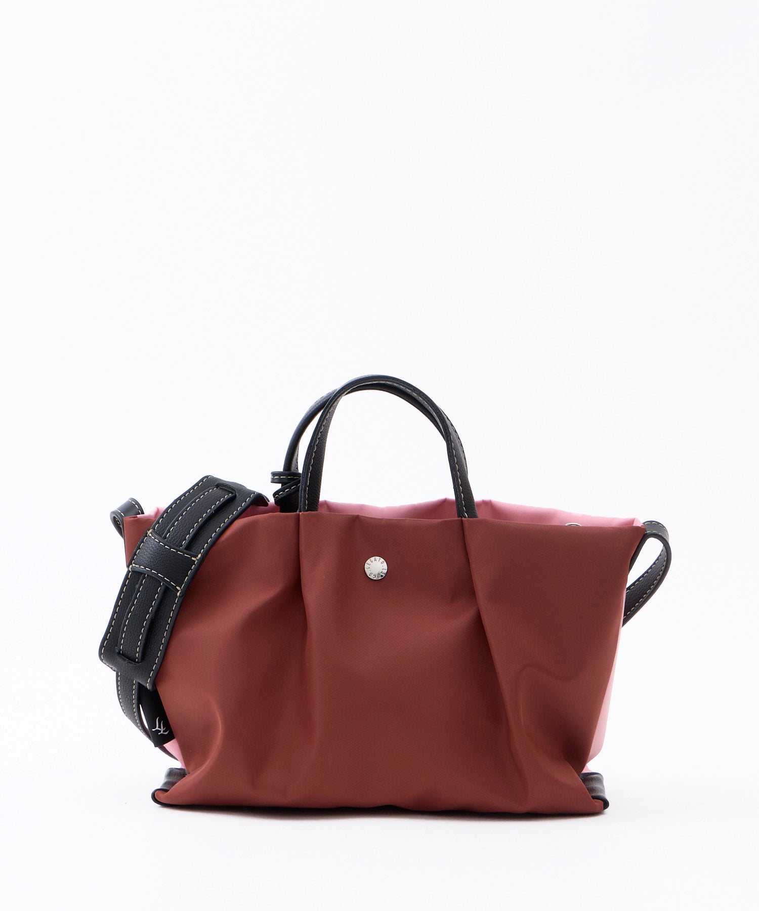 Legato Largo ショルダーバッグ 肩楽 撥水 自立 ｼｮﾙﾀﾞｰﾊﾟｯﾄﾞ付き Wﾌｪｲｽ ｸﾛｼｪｯﾄ付き 底鋲付き mini 肩楽 LH-X0591