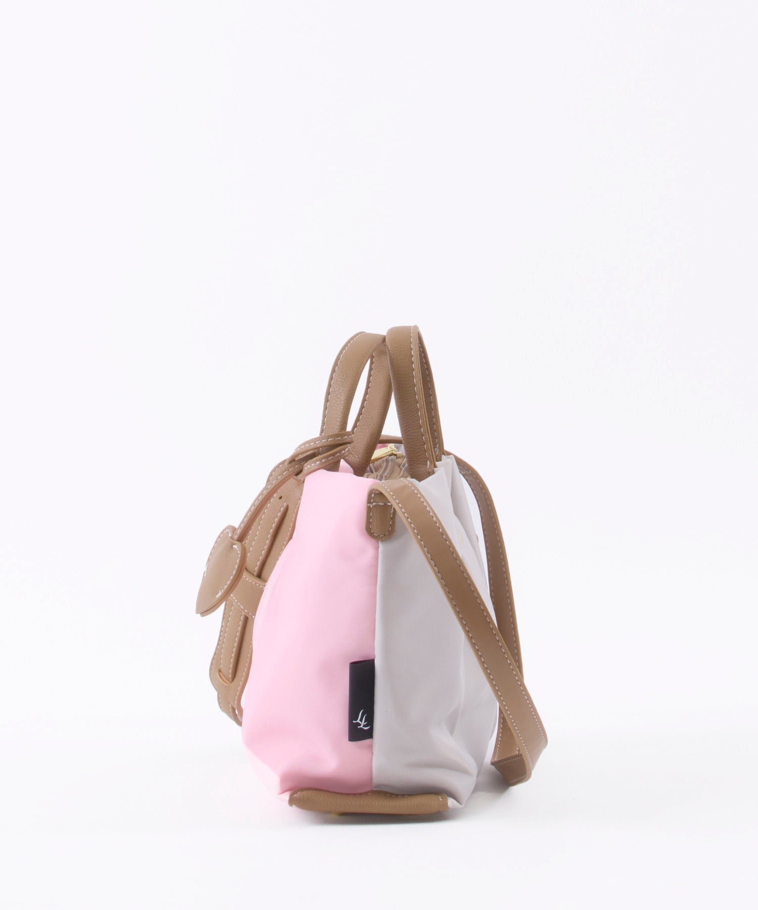 Legato Largo ショルダーバッグ 肩楽 撥水 自立 ｼｮﾙﾀﾞｰﾊﾟｯﾄﾞ付き Wﾌｪｲｽ ｸﾛｼｪｯﾄ付き 底鋲付き mini 肩楽 LH-X0591