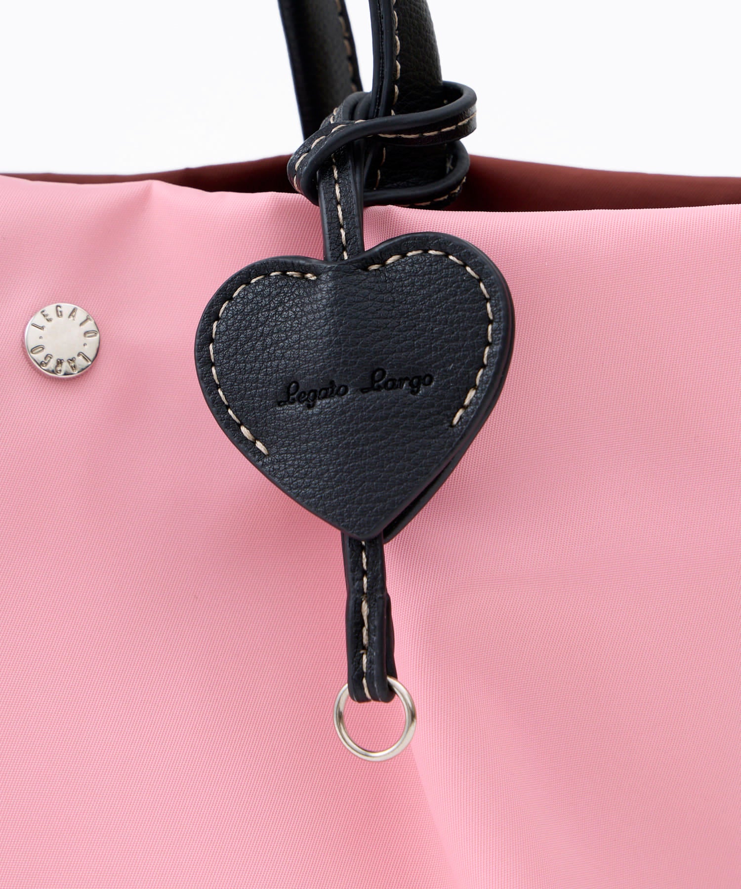 Legato Largo ショルダーバッグ 肩楽 撥水 自立 ｼｮﾙﾀﾞｰﾊﾟｯﾄﾞ付き Wﾌｪｲｽ ｸﾛｼｪｯﾄ付き 底鋲付き mini 肩楽 LH-X0591