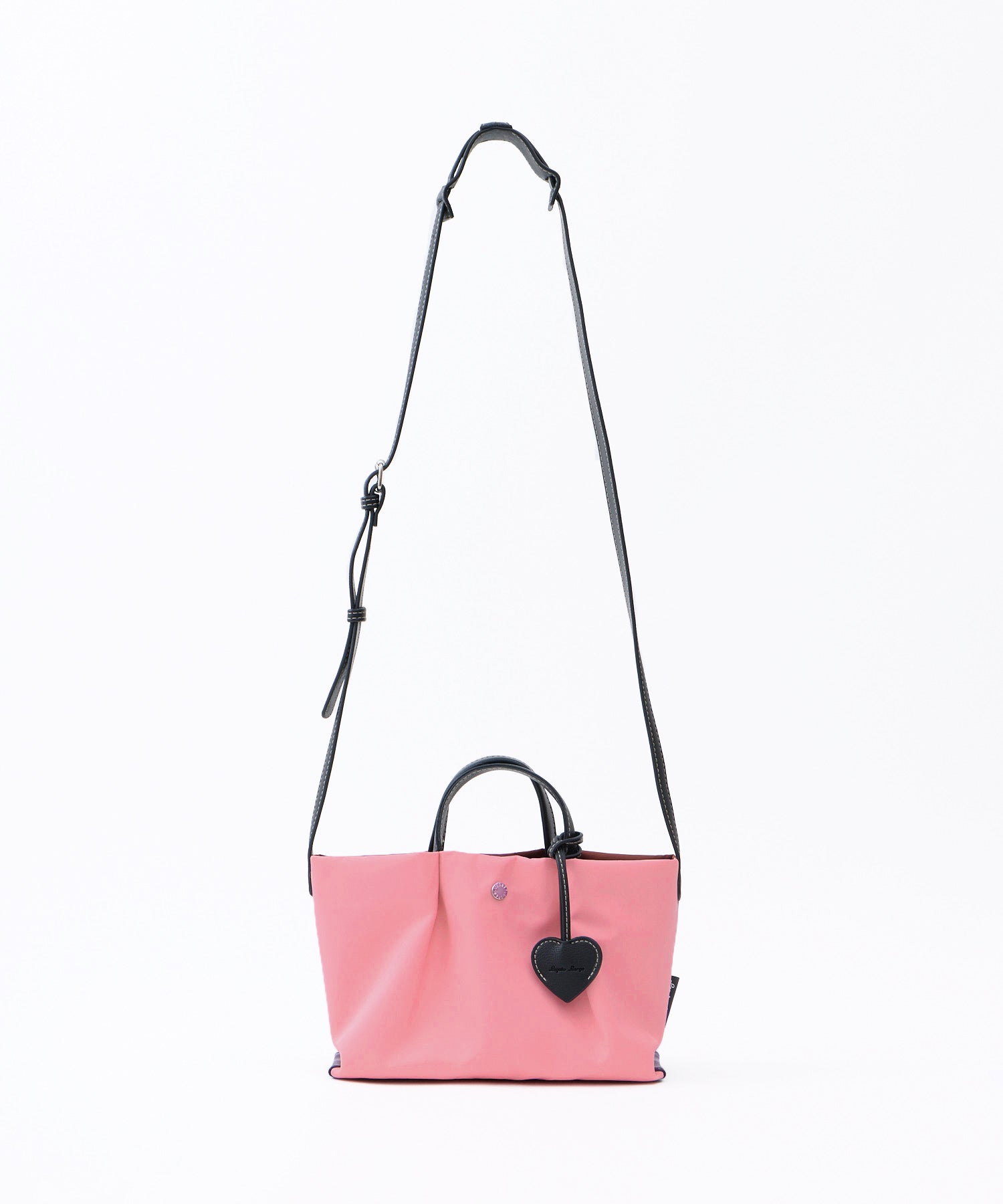 Legato Largo ショルダーバッグ 肩楽 撥水 自立 ｼｮﾙﾀﾞｰﾊﾟｯﾄﾞ付き Wﾌｪｲｽ ｸﾛｼｪｯﾄ付き 底鋲付き mini 肩楽 LH-X0591