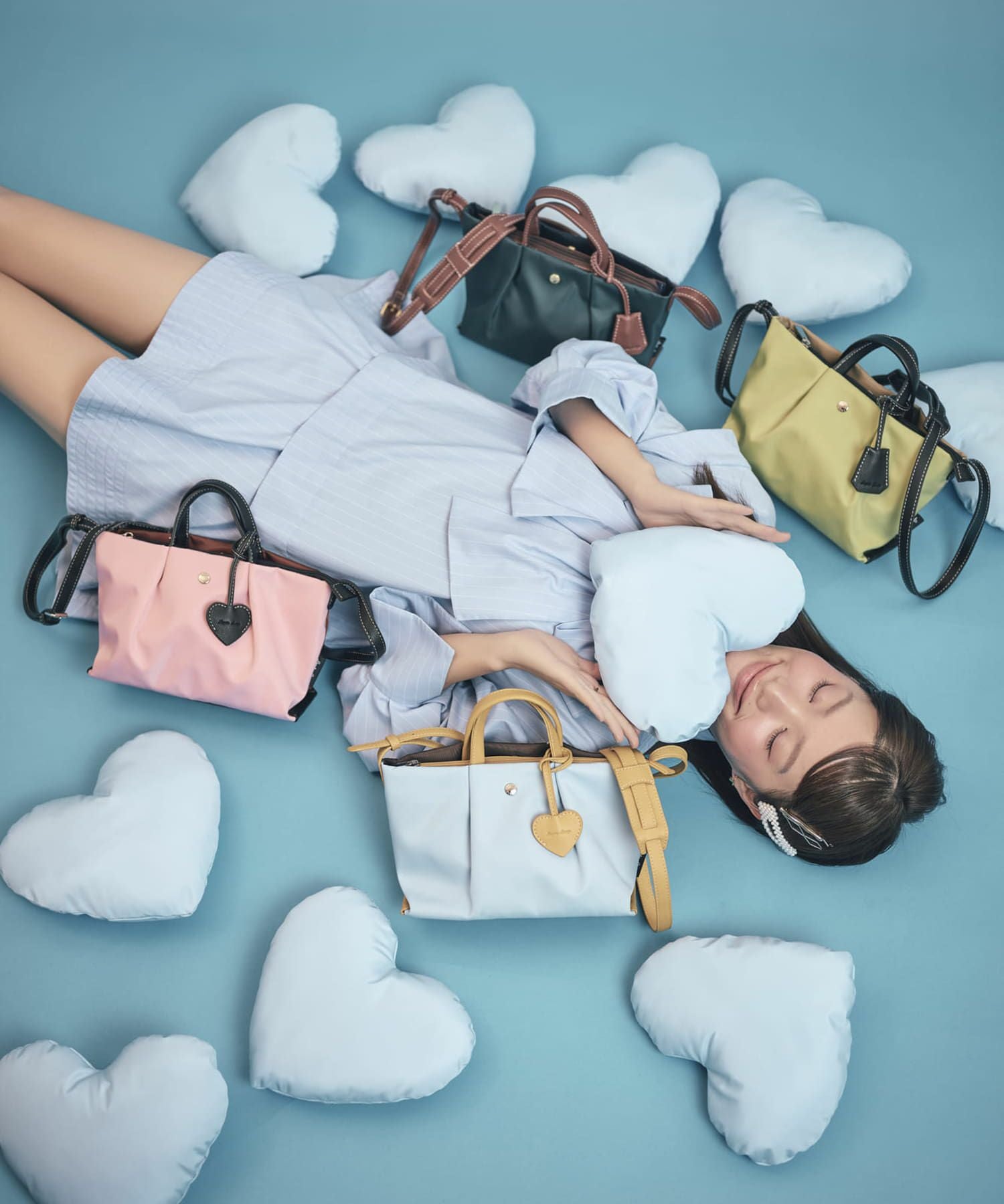 Legato Largo ショルダーバッグ 肩楽 撥水 自立 ｼｮﾙﾀﾞｰﾊﾟｯﾄﾞ付き Wﾌｪｲｽ ｸﾛｼｪｯﾄ付き 底鋲付き mini 肩楽 LH-X0591