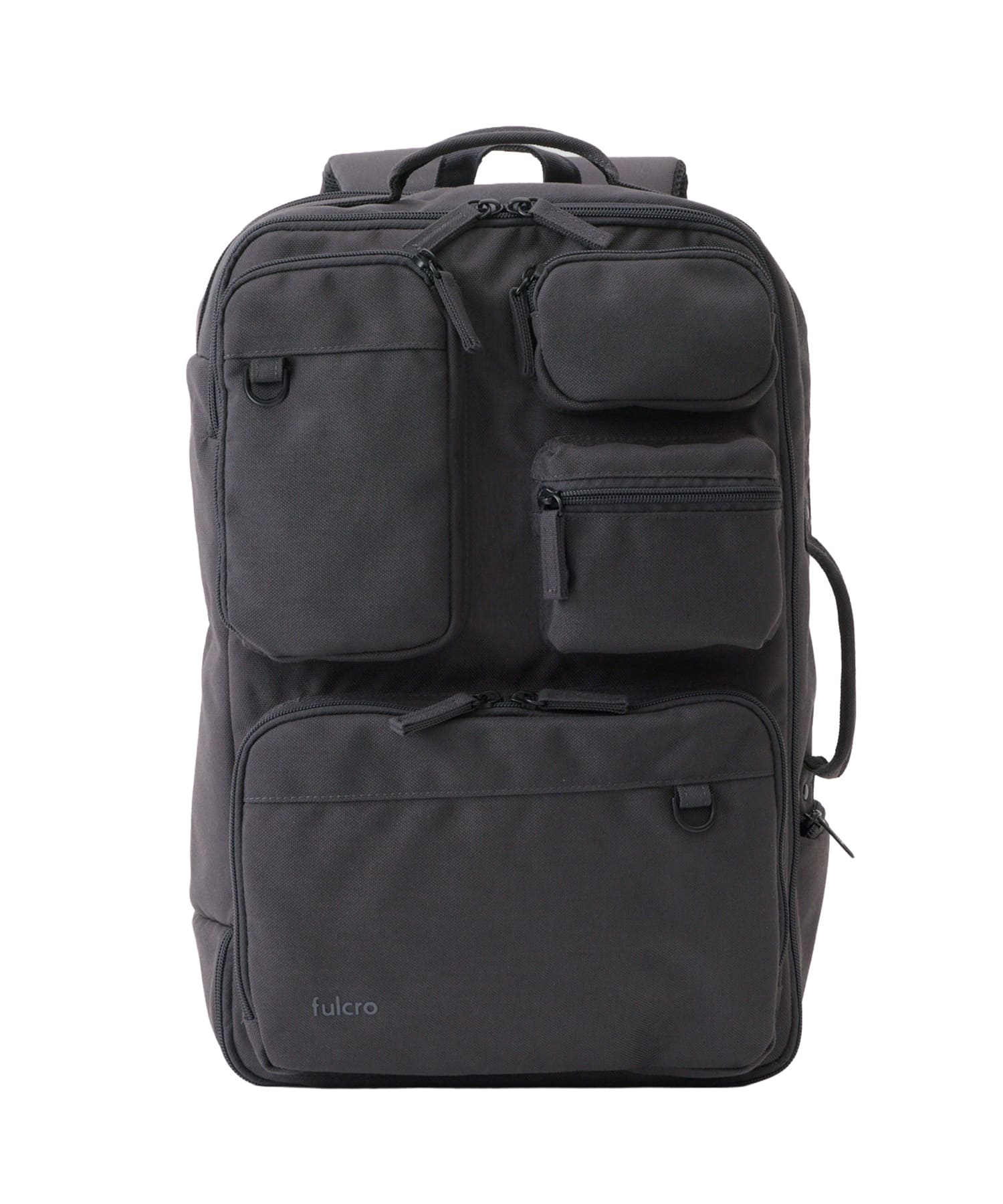 fulcro リュック バックパック 撥水 多収納 外部PC収納 A4  fma-0027