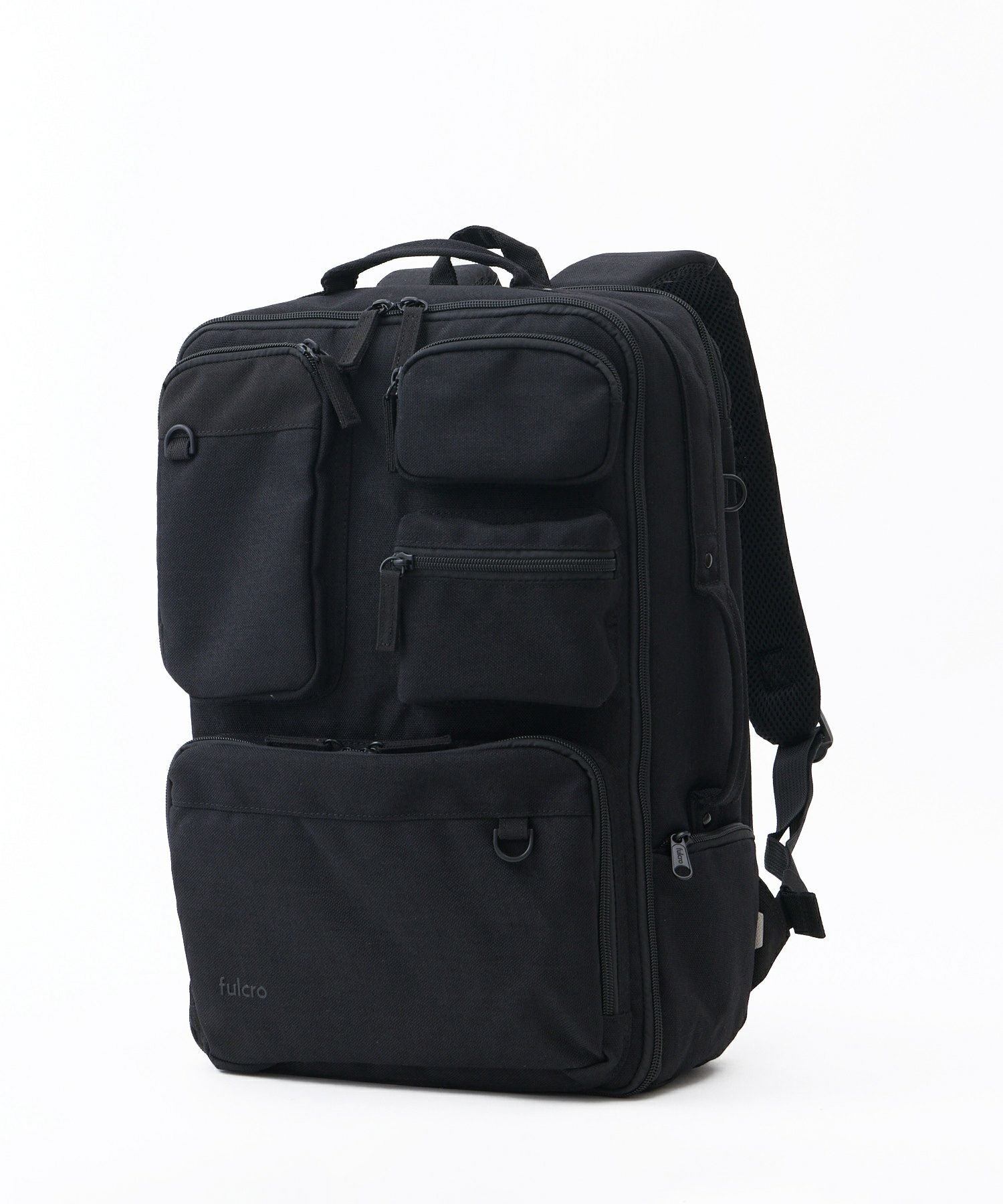 fulcro リュック バックパック 撥水 多収納 外部PC収納 A4  fma-0027