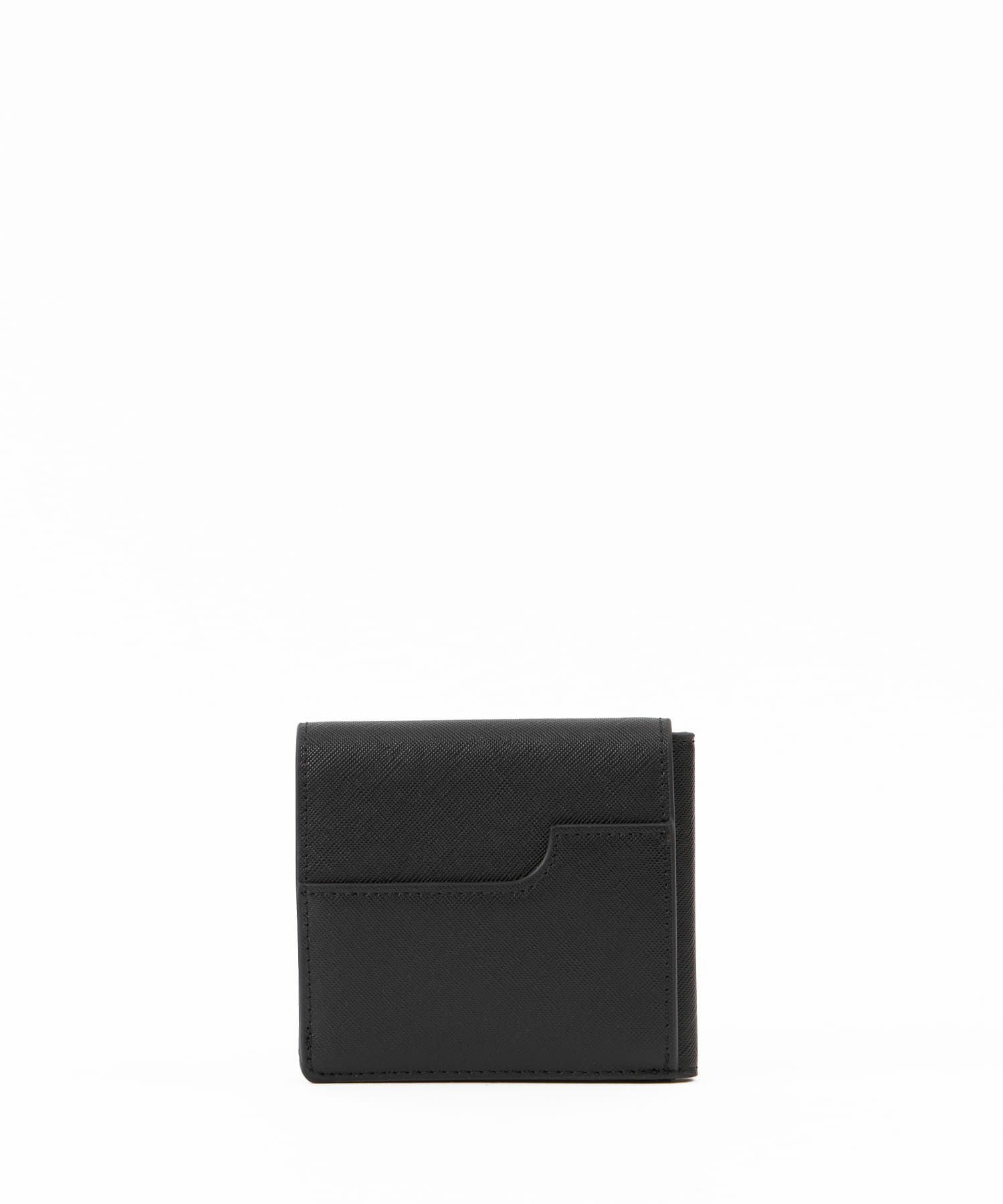 Legato Largo 折財布 2つ折り コンパクト カクシボ合皮 お手入れ楽 大容量 高見え 0 マルゴトウォレット LJ-W0082