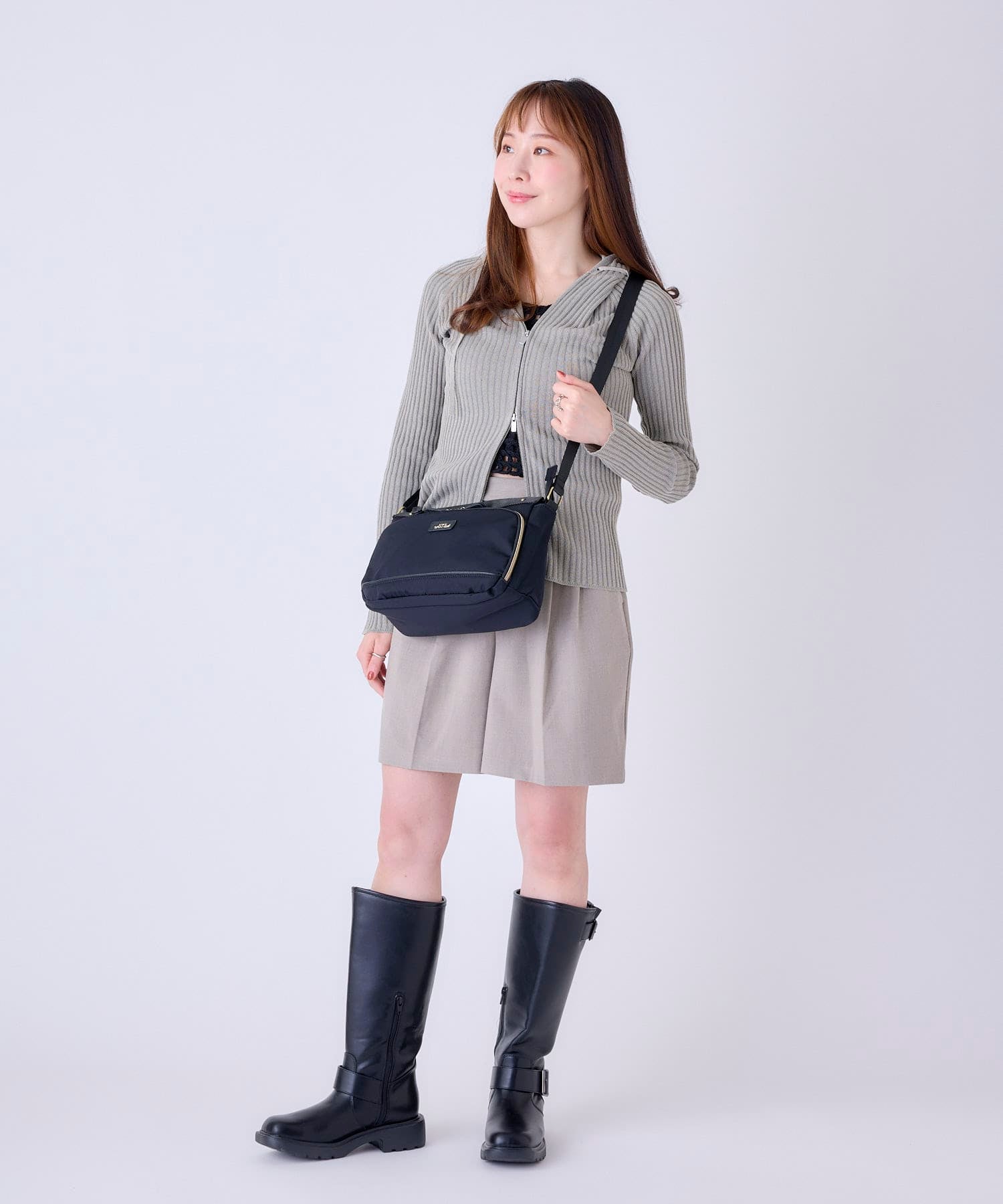 anello GRANDE ショルダーバッグ A5収納 多機能 撥水 GTM1041