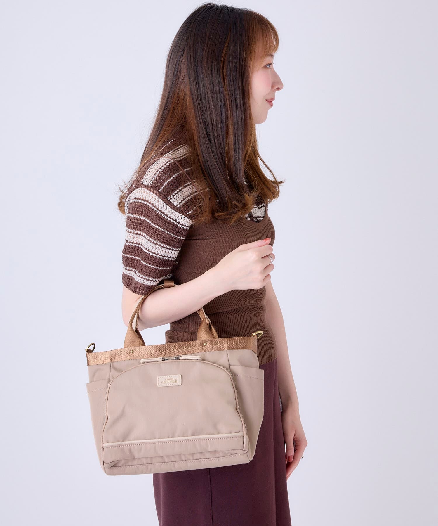 anello GRANDE ショルダーバッグ 撥水 2WAY GTM1042 