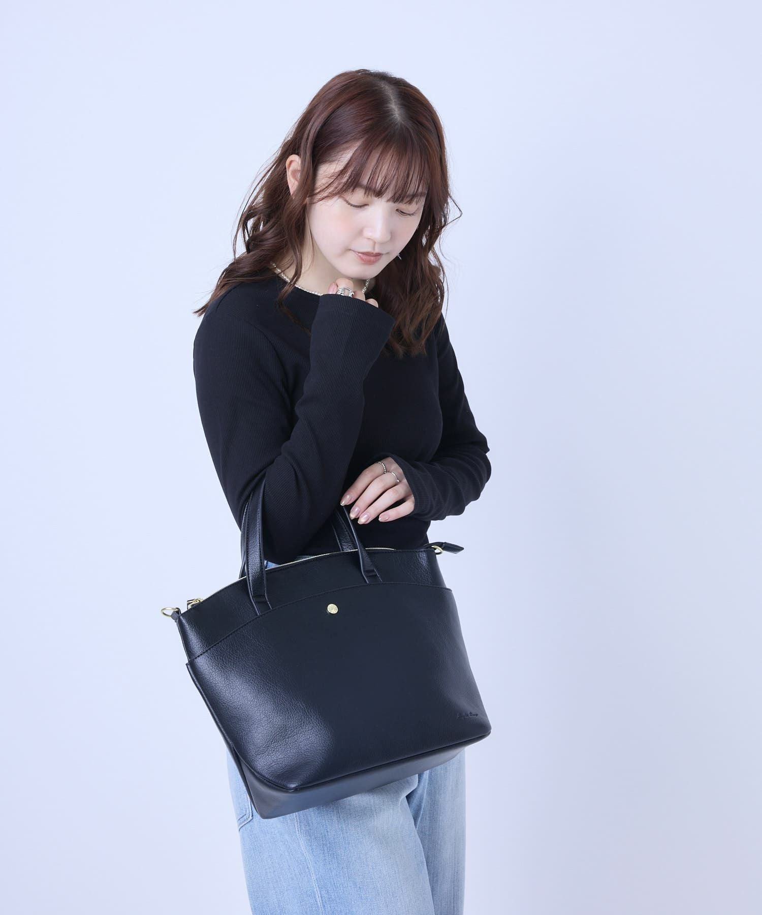 2WAY トートバッグ/Curve | トートバッグ | CARROT ONLINE 【公式】