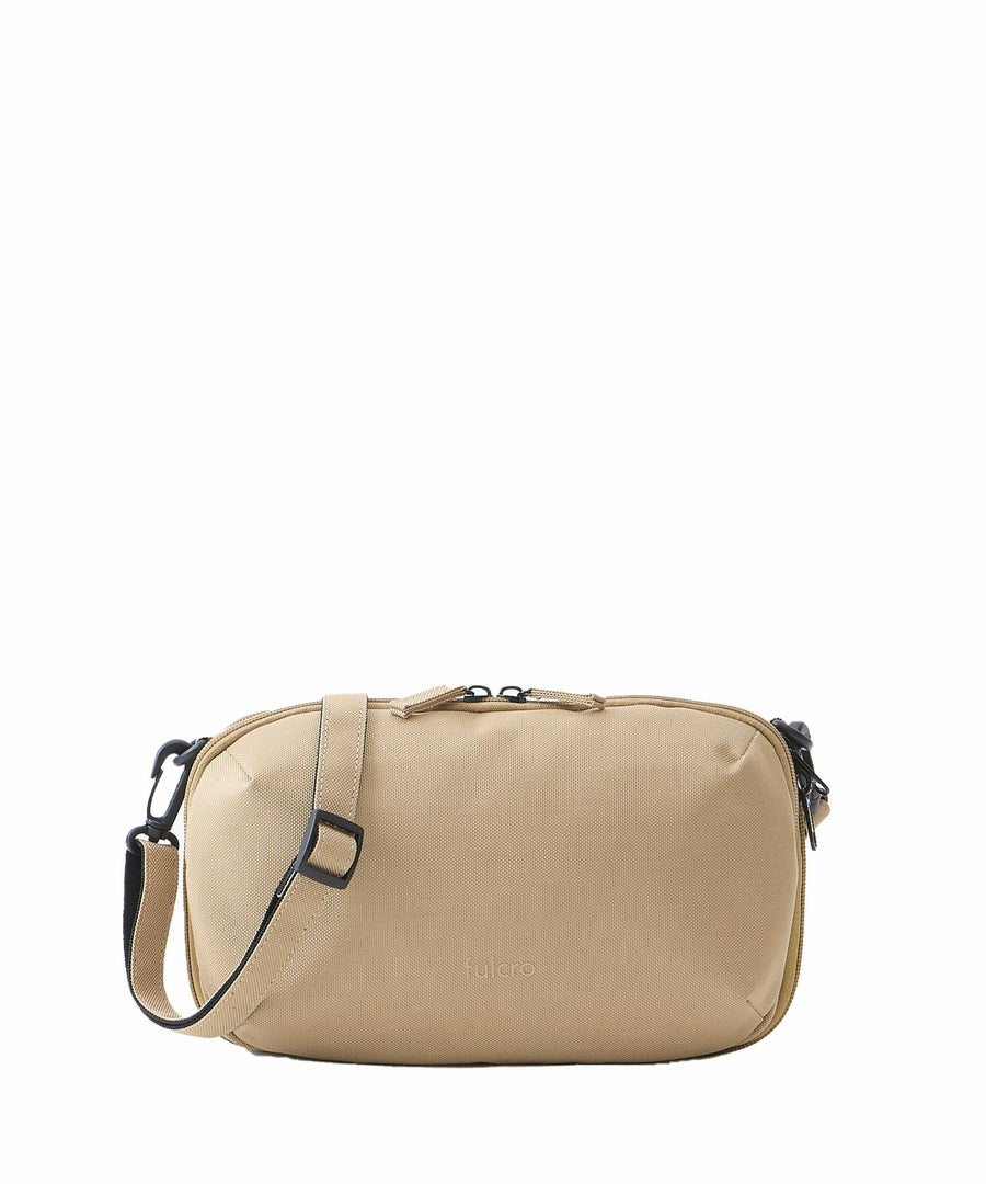 fulcro ショルダーバッグ 自立設計 撥水 広い開口部 多収納  ボトルホルダー mini  fca-1021