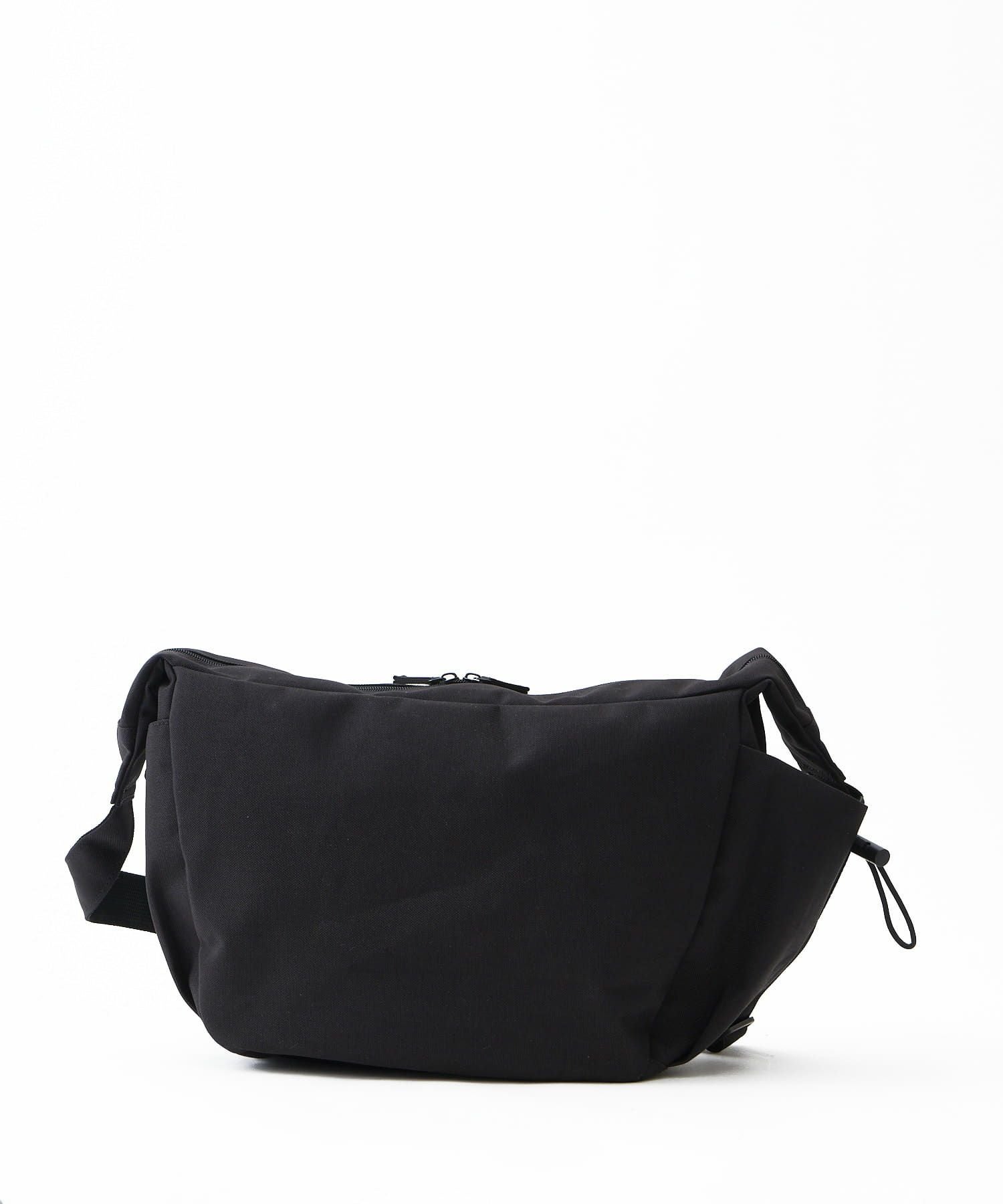 fulcro ショルダーバッグ 自立設計 撥水 広い開口部 ドローストリングポケット B5  fca-1023