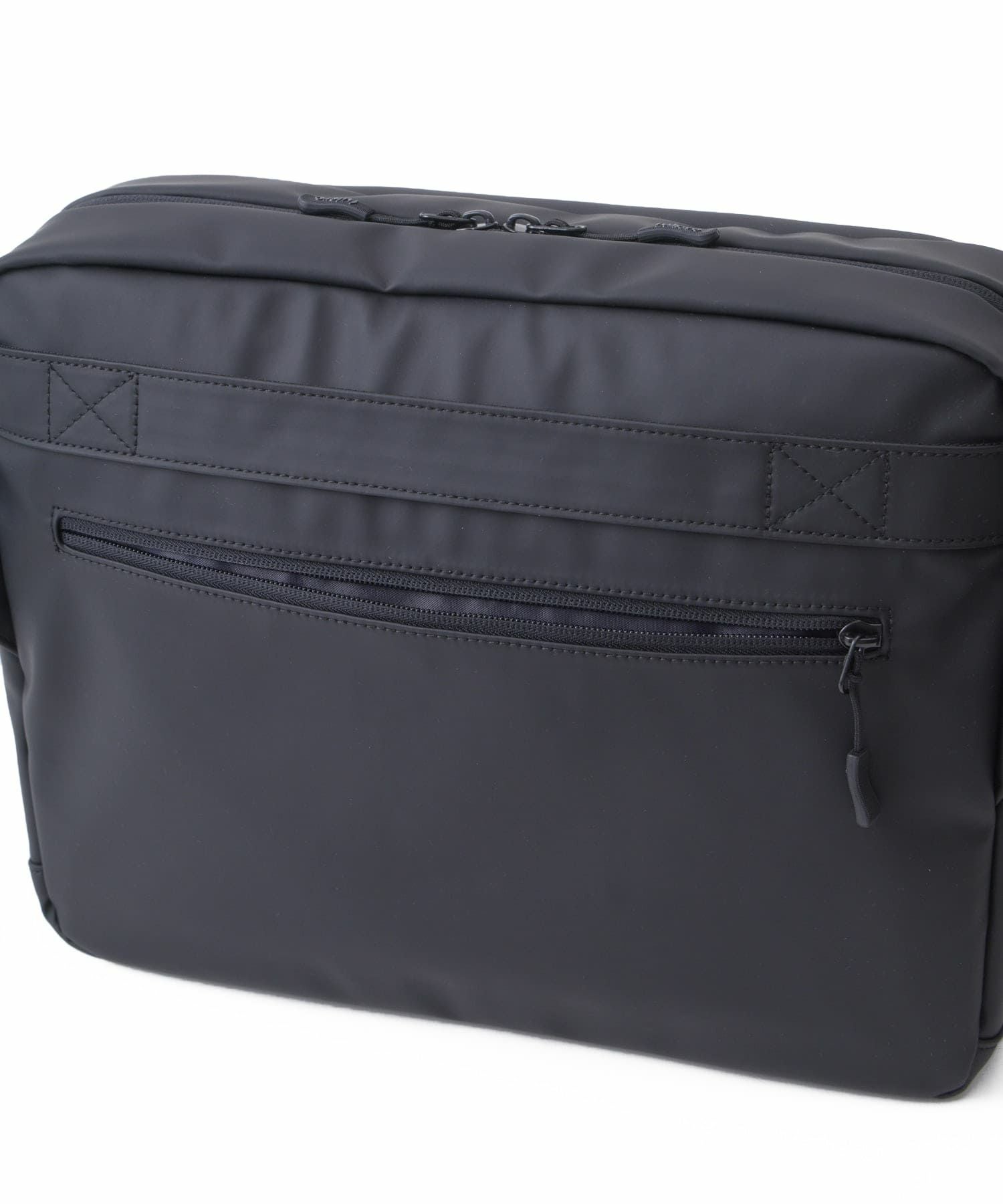 fulcro フルクロ ショルダーバッグ A4収納 耐水 キャリーオン Explorer fia-3013 ブラック