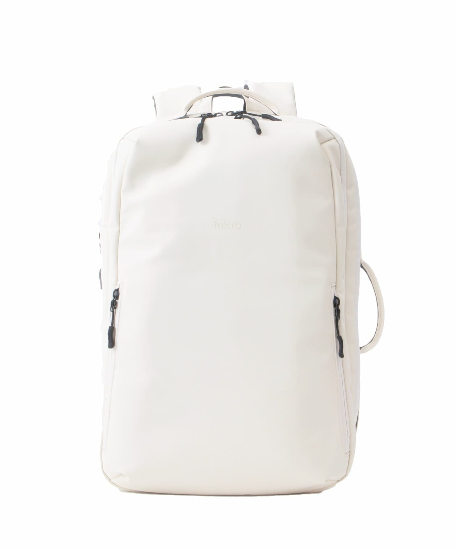 fulcro フルクロ バックパック リュック  PC収納 15インチ 耐水 キャリーオン Explorer fia-3014 アイボリー
