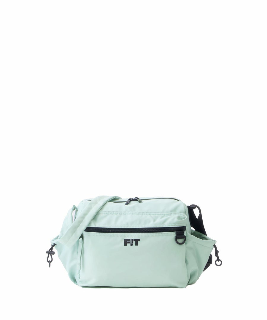 anello FIT LYRA ショルダーバッグ A5収納 軽量 両面撥水 AGB5122 ブルーグレー