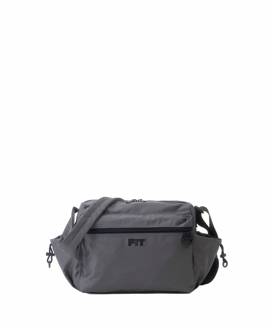 anello FIT LYRA ショルダーバッグ A5収納 軽量 両面撥水 AGB5122 グレー