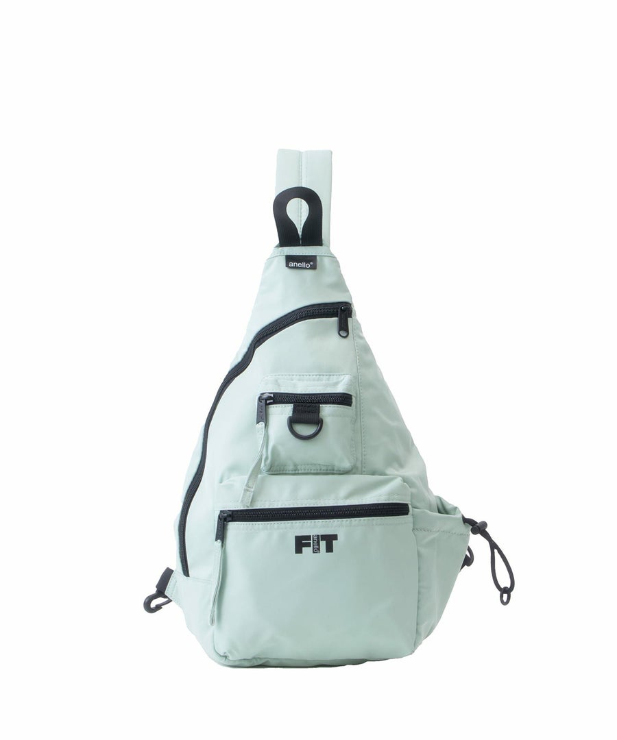 anello FIT LYRA　クロスボディ A5 軽量 両面撥水 AGB5123 ブルーグレー