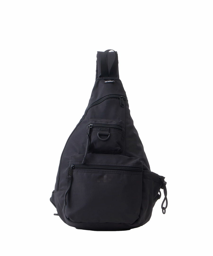 anello FIT LYRA　クロスボディ A5 軽量 両面撥水 AGB5123 ブラック