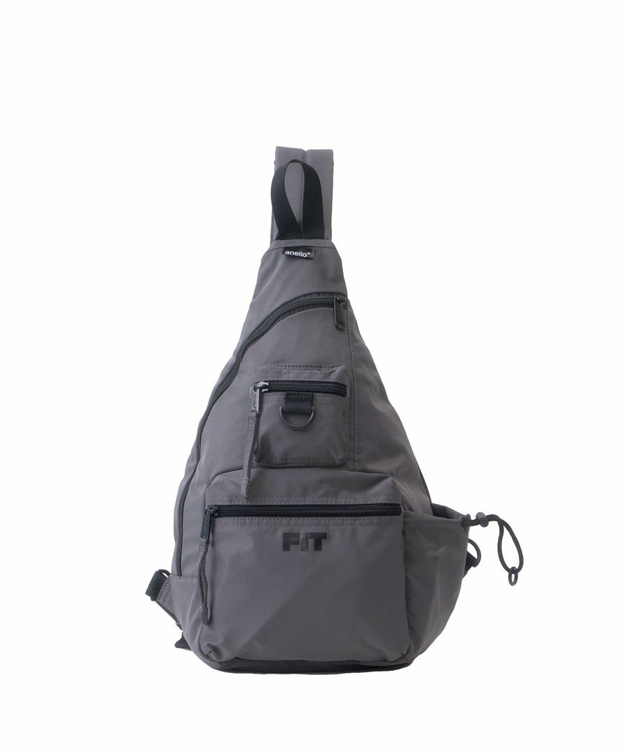 anello FIT LYRA　クロスボディ A5 軽量 両面撥水 AGB5123 グレー