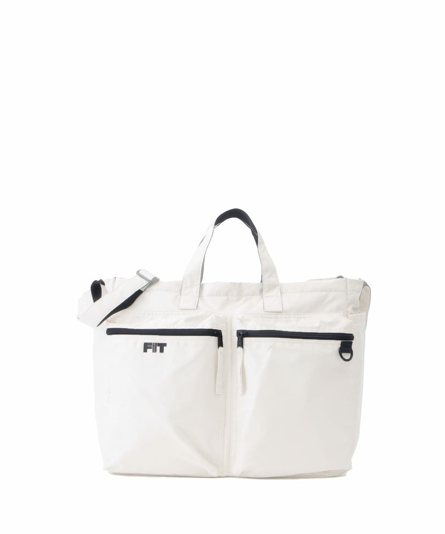 anello FIT LYRA トートバッグ ２WAY A3収納 軽量 両面撥水 AGB5124 アイボリー