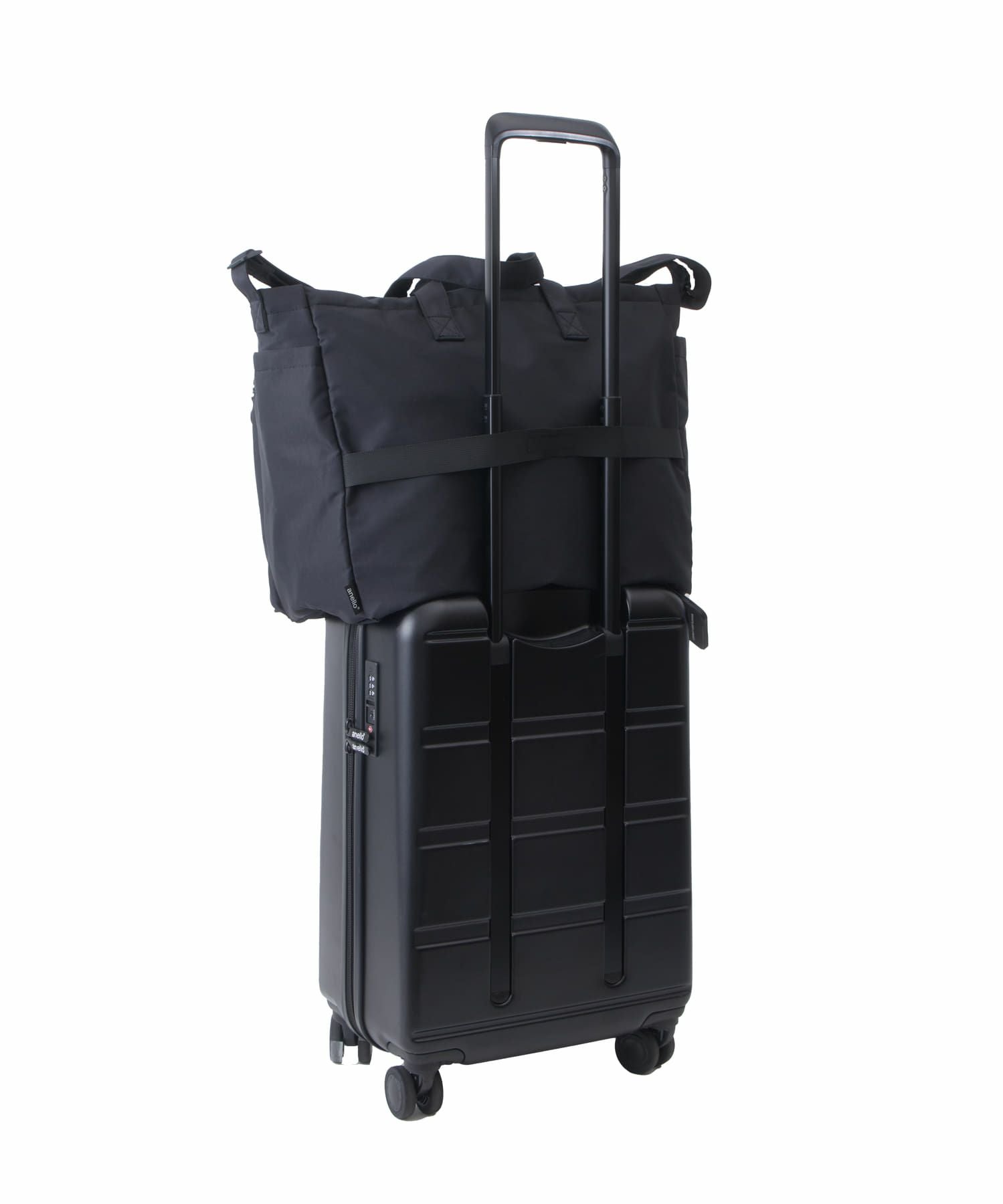 anello FIT LYRA トートバッグ ２WAY A3収納 軽量 両面撥水 AGB5124 ブラック