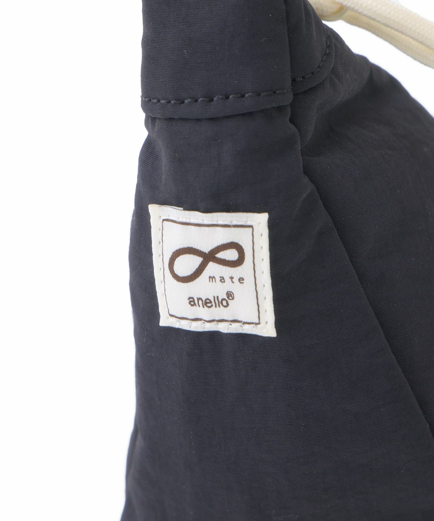 anello MATE POMY　ミニショルダー ショルダーバッグ 2WAY 軽量　両面撥水 AIY0211 ブラック